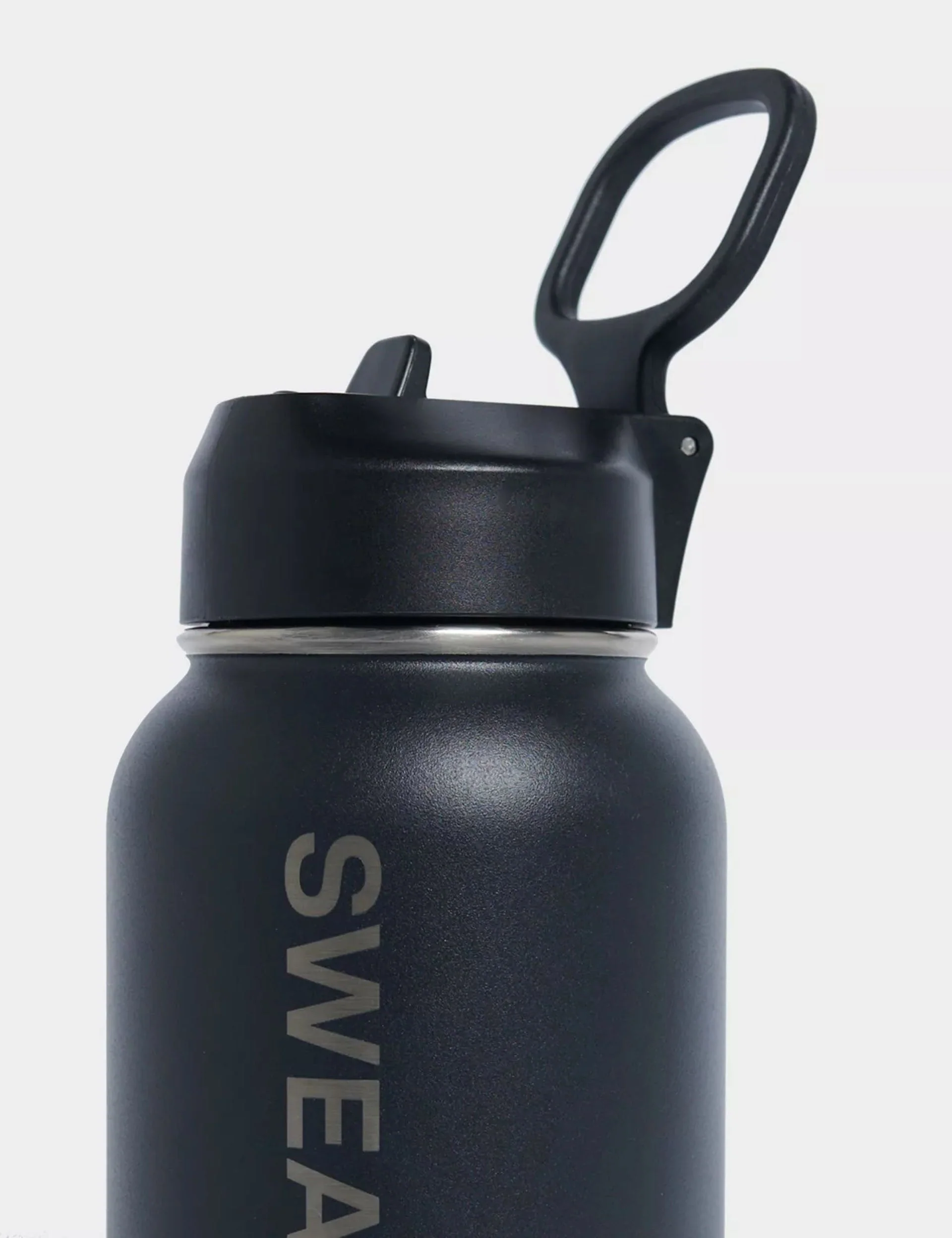 Keep It Chill Straw Water Bottle 950ml - Black