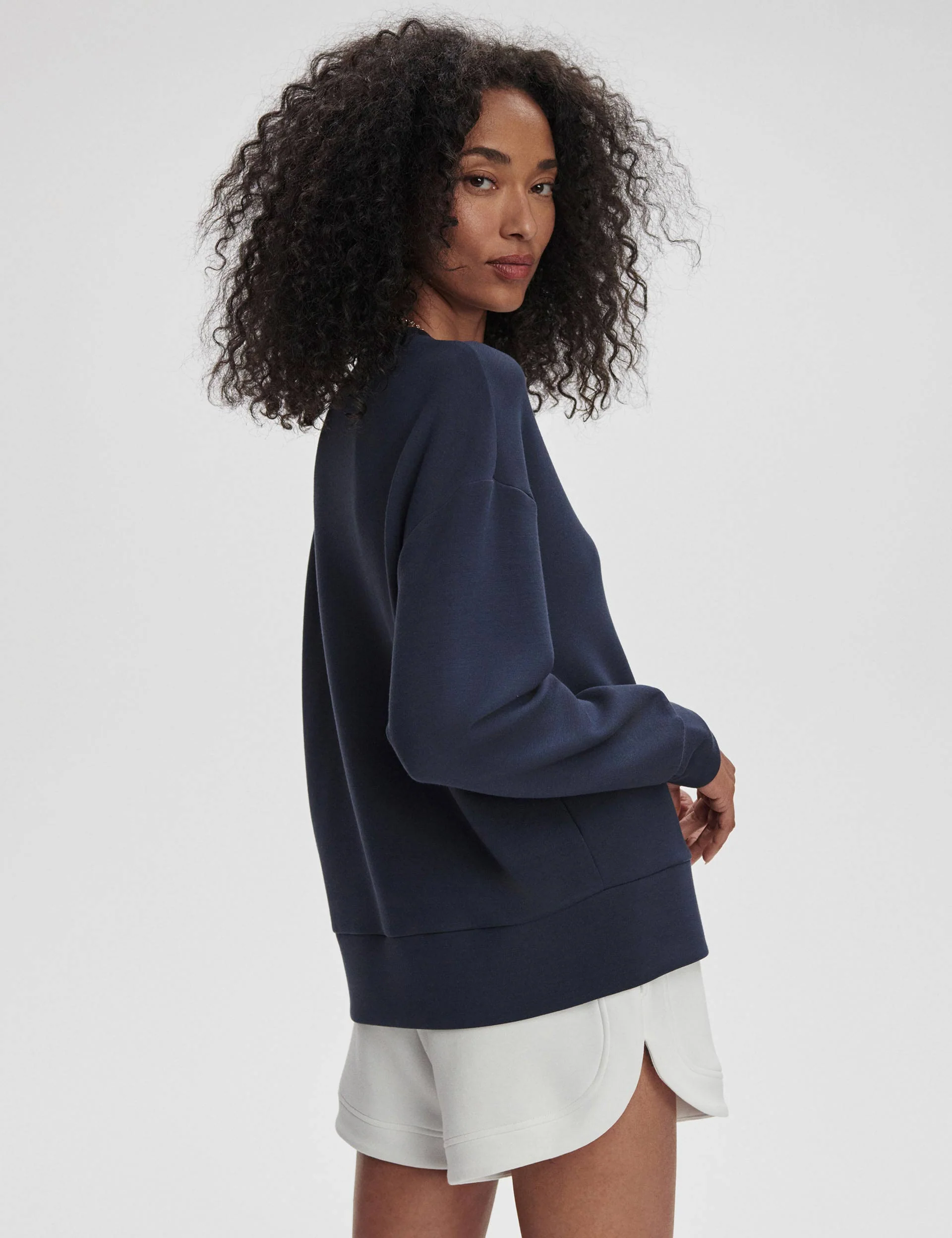 Rasco Namesake Sweat - Navy/White