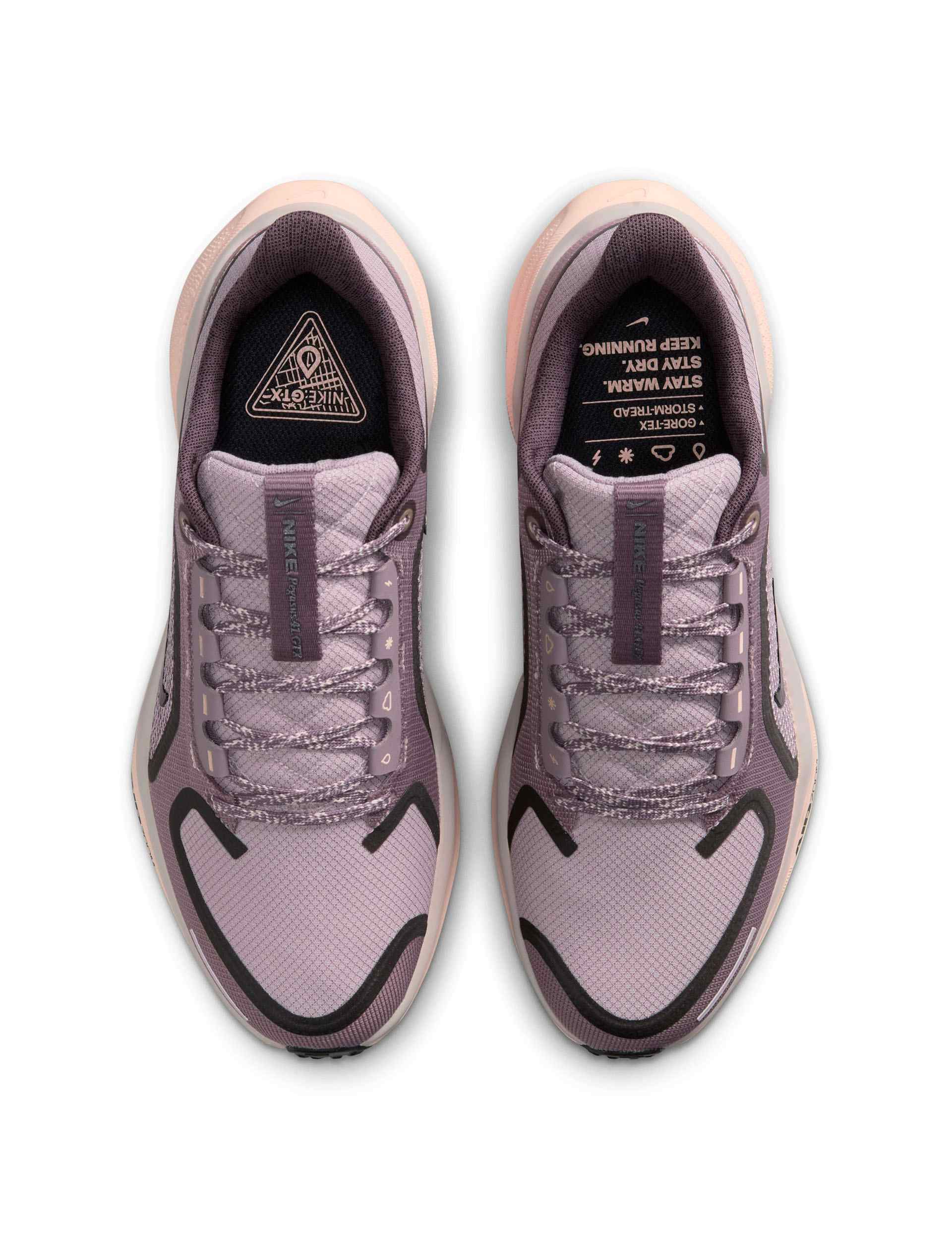 Pegasus 41 Gore-Tex Shoes - Platinum Violet/Black/Crimson Tint