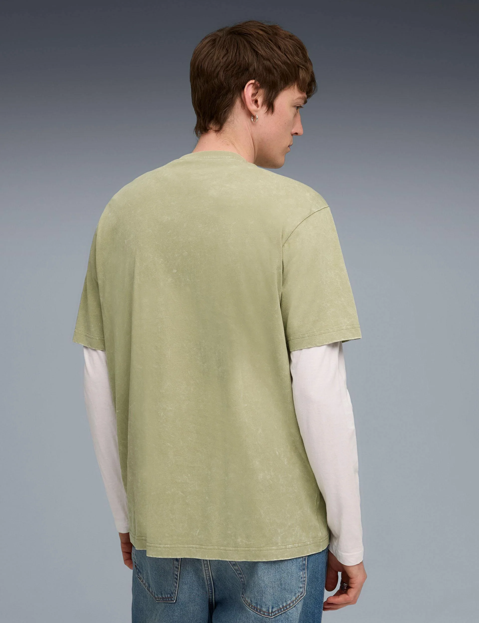 Essentials Elevated Relaxed Wash Tee - Lux Army