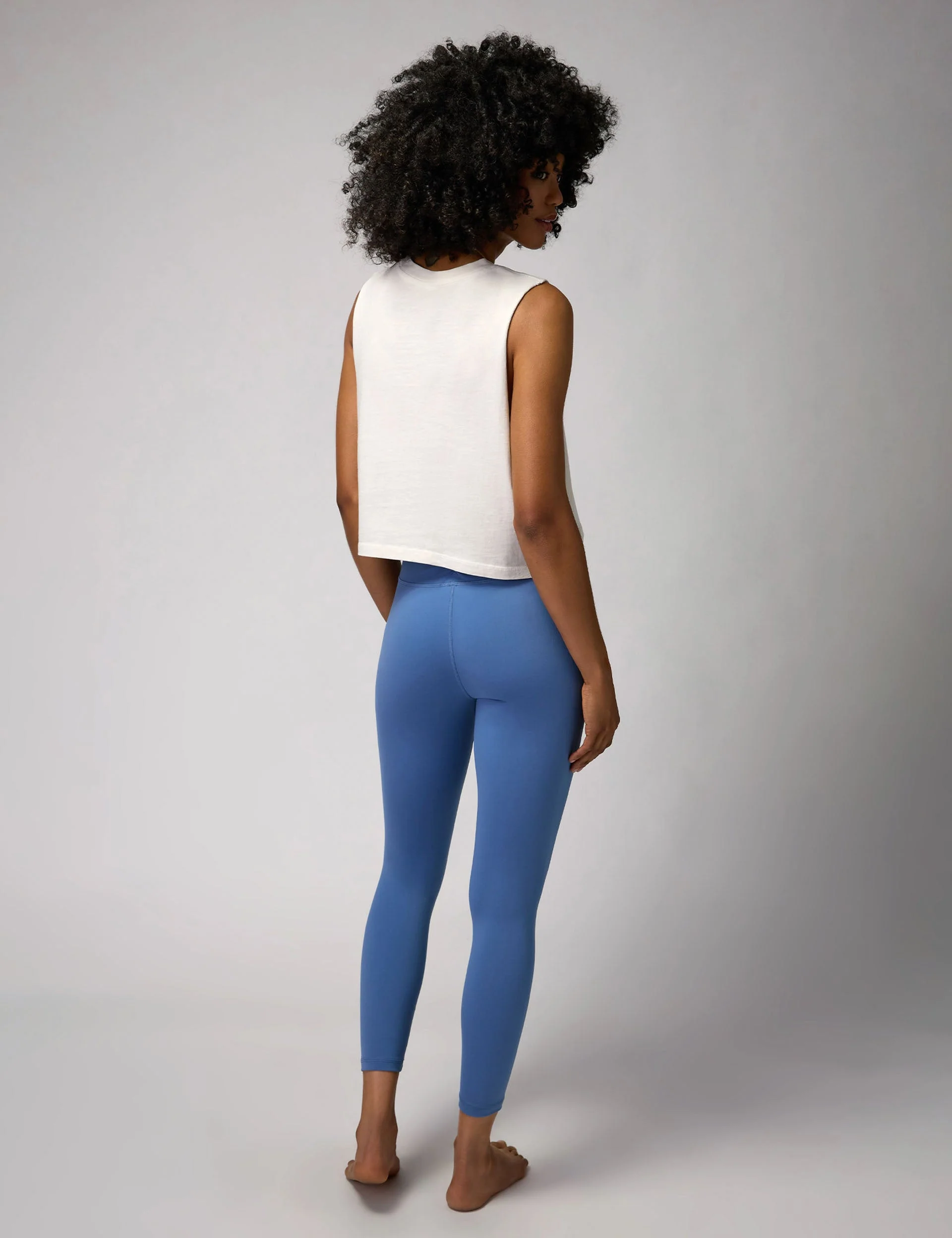 Yin Yang Callie Crop Tank - Birch