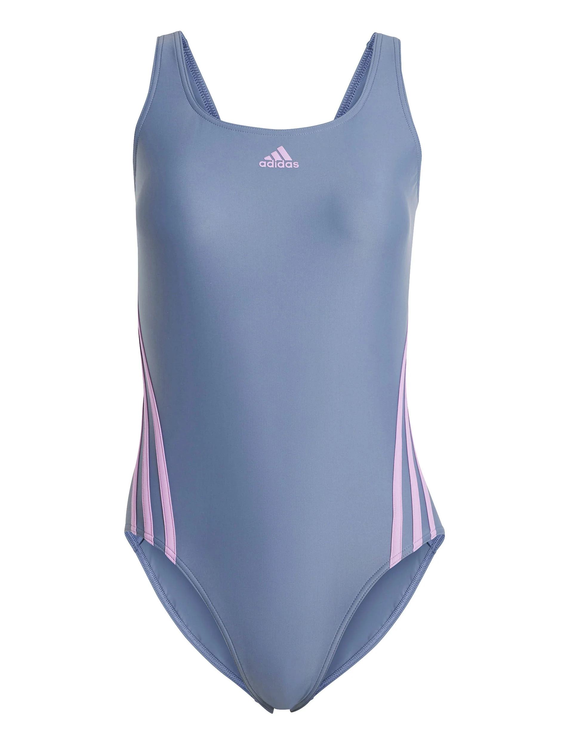 3-Stripes Swimsuit - Preloved Ink/Preloved Purple