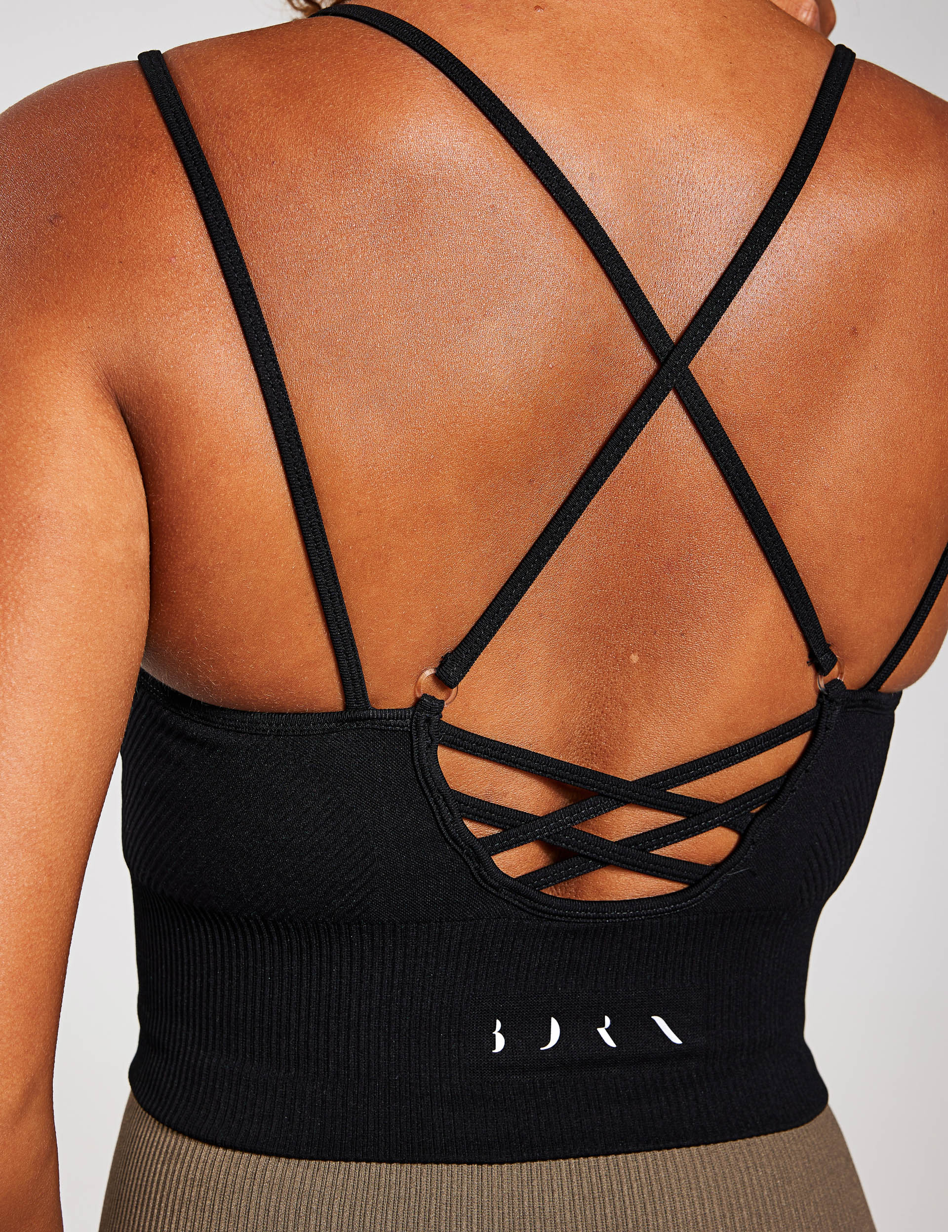 India Seamless Bra - Black