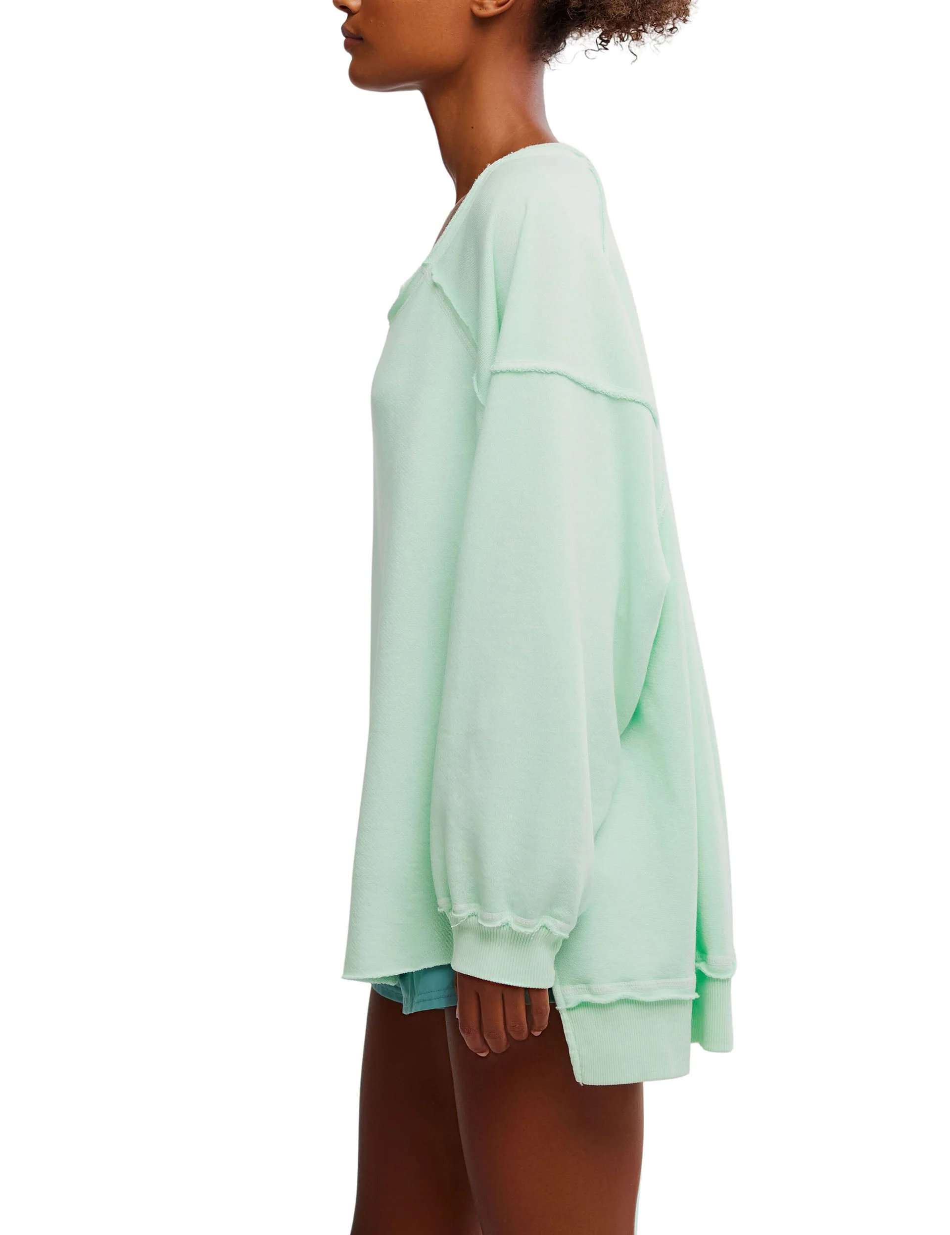 One To Beat Pullover - Pistachio