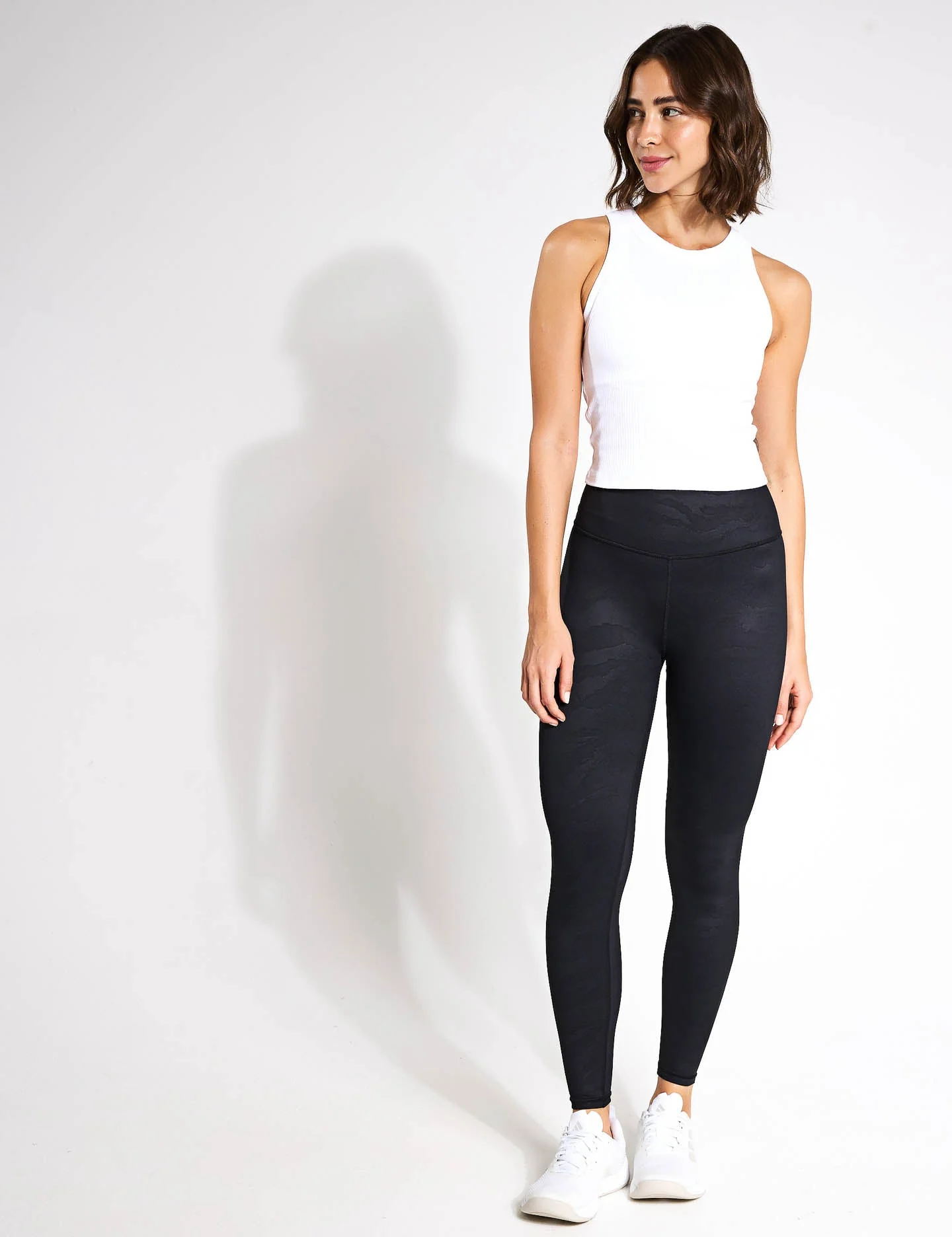 Ariana Legging - Black Tiger Print