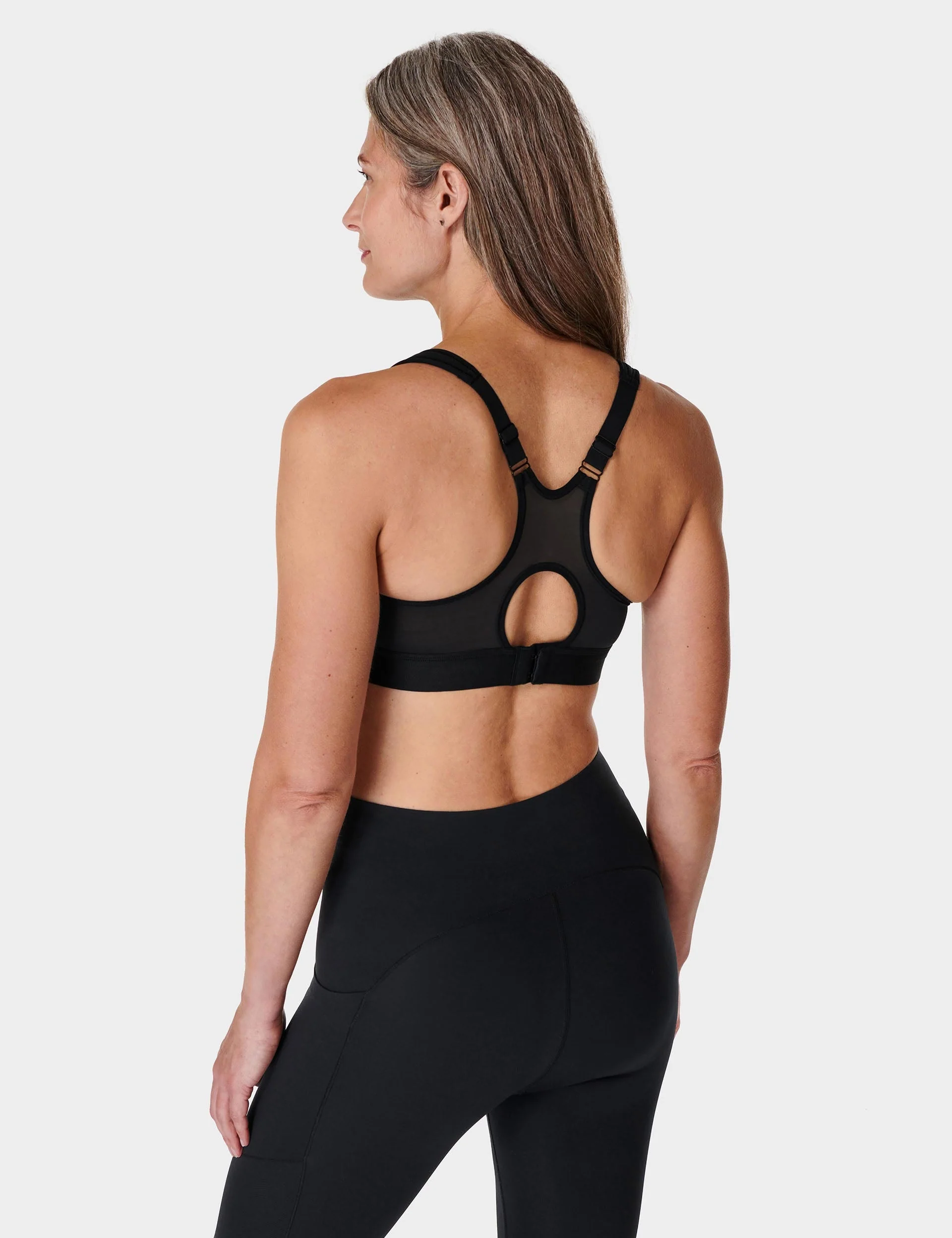 Power Pro Running Bra - Black