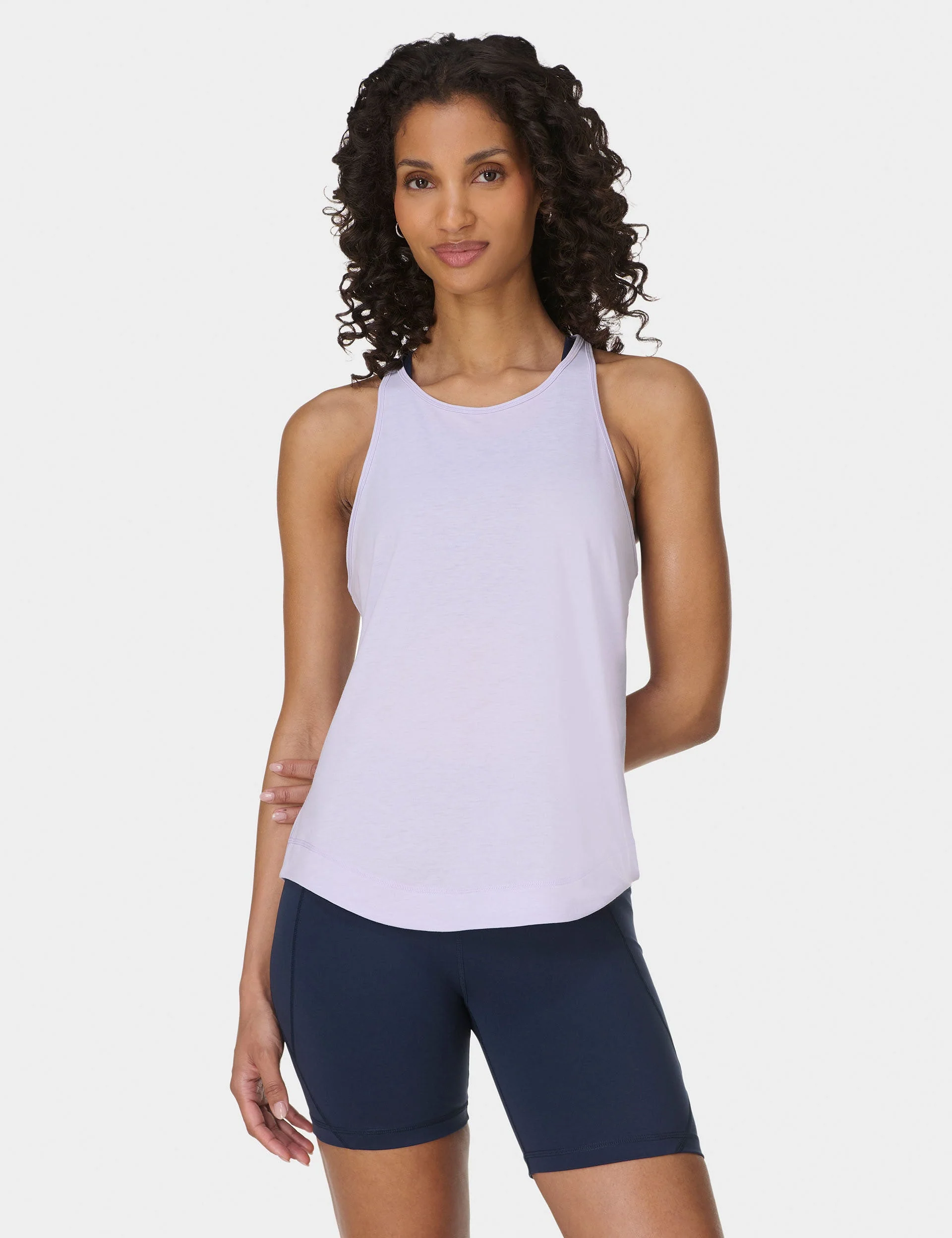 Breathe Easy Running Vest - Heather Purple