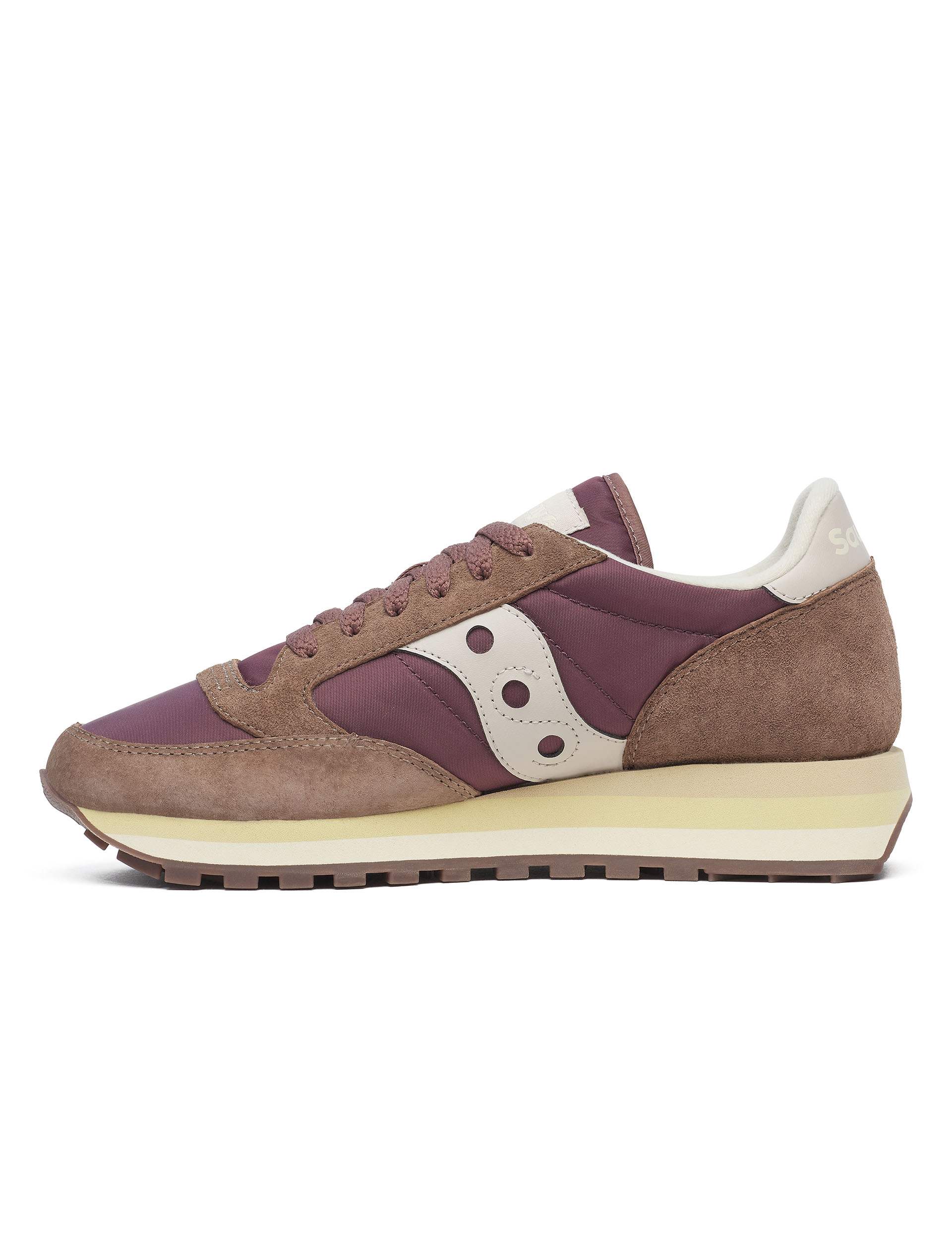 Jazz Triple - Deep Red/Tan
