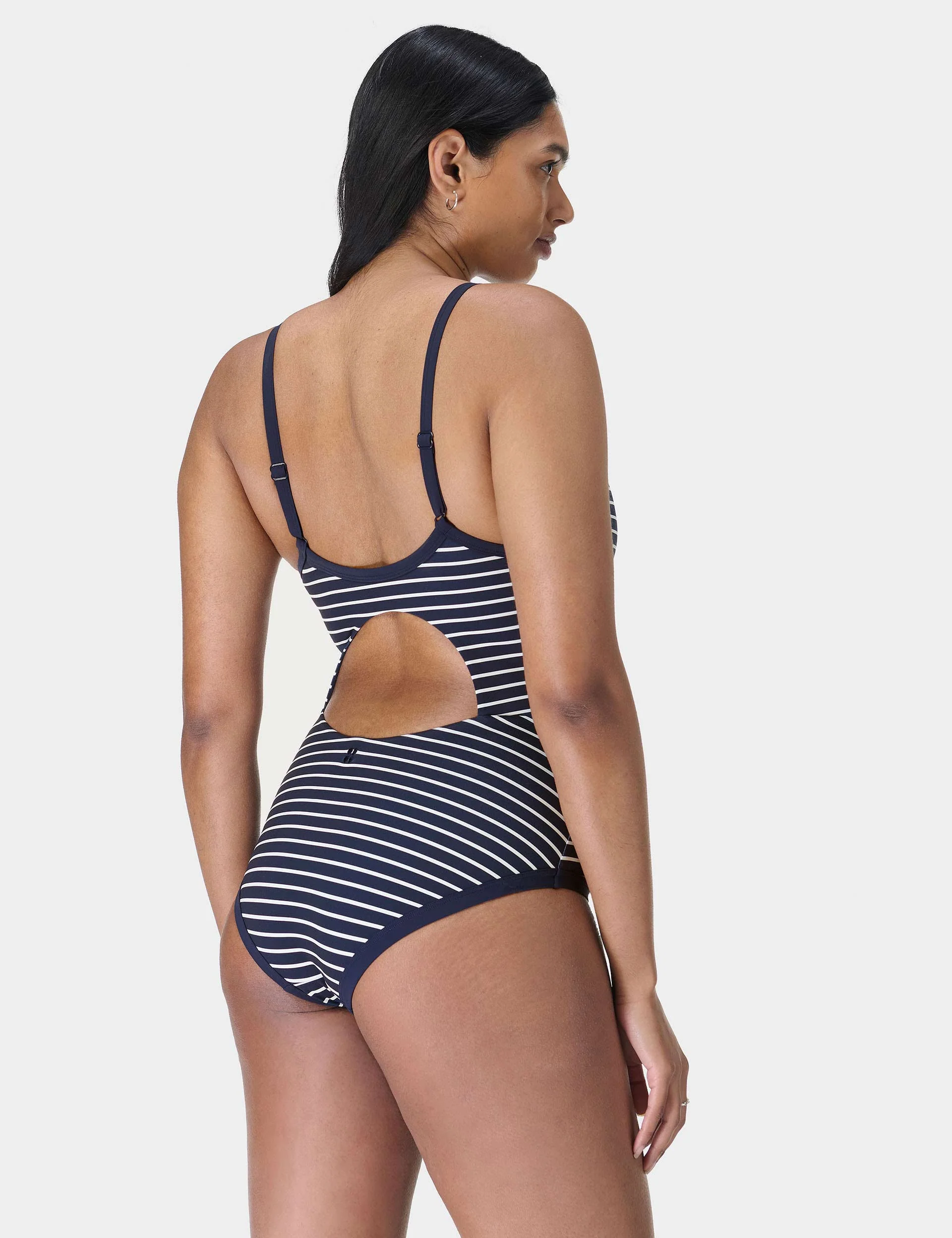 Riviera Swimsuit - Blue Coastal Stripe