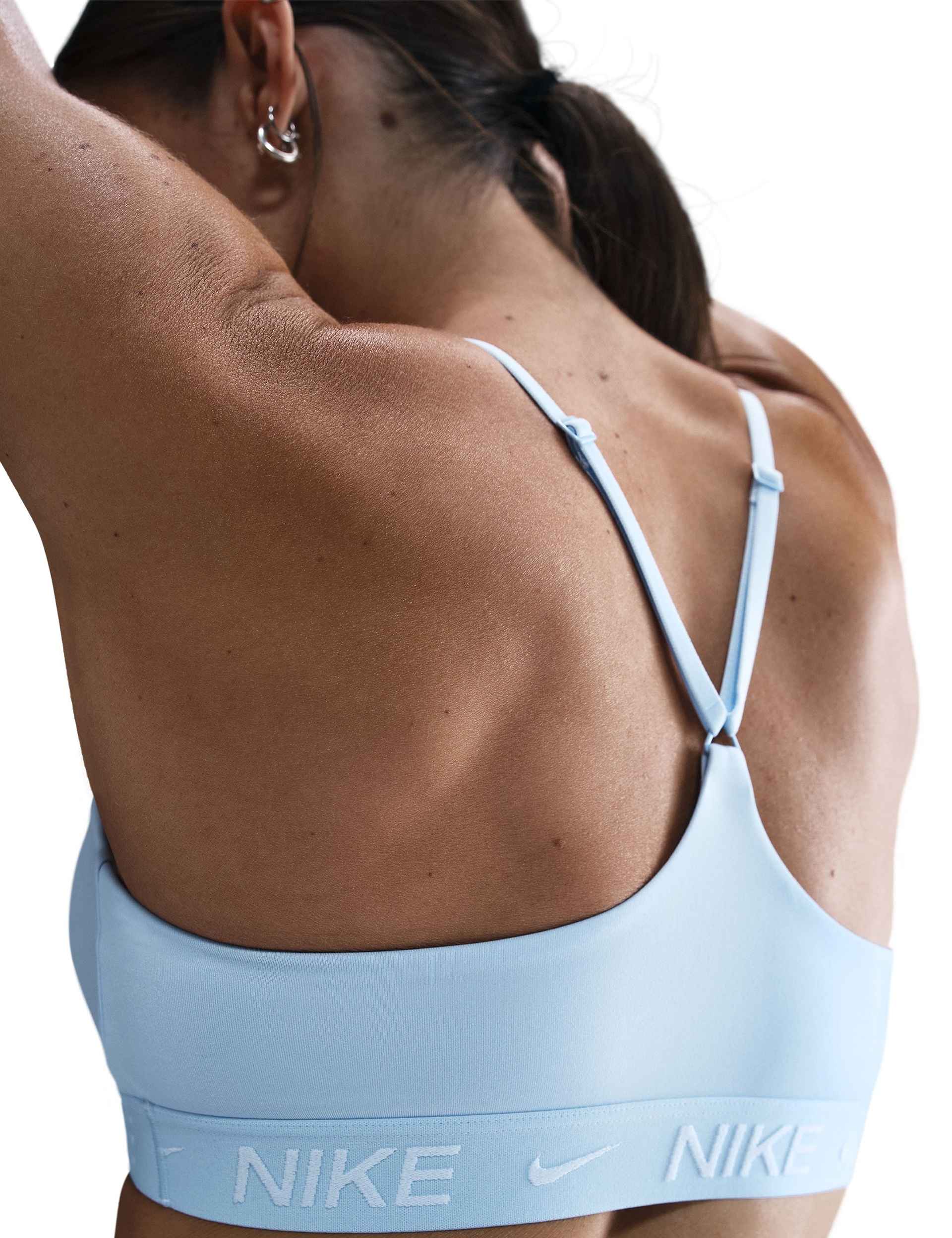 Indy Light Support Sports Bra - Celestine Blue