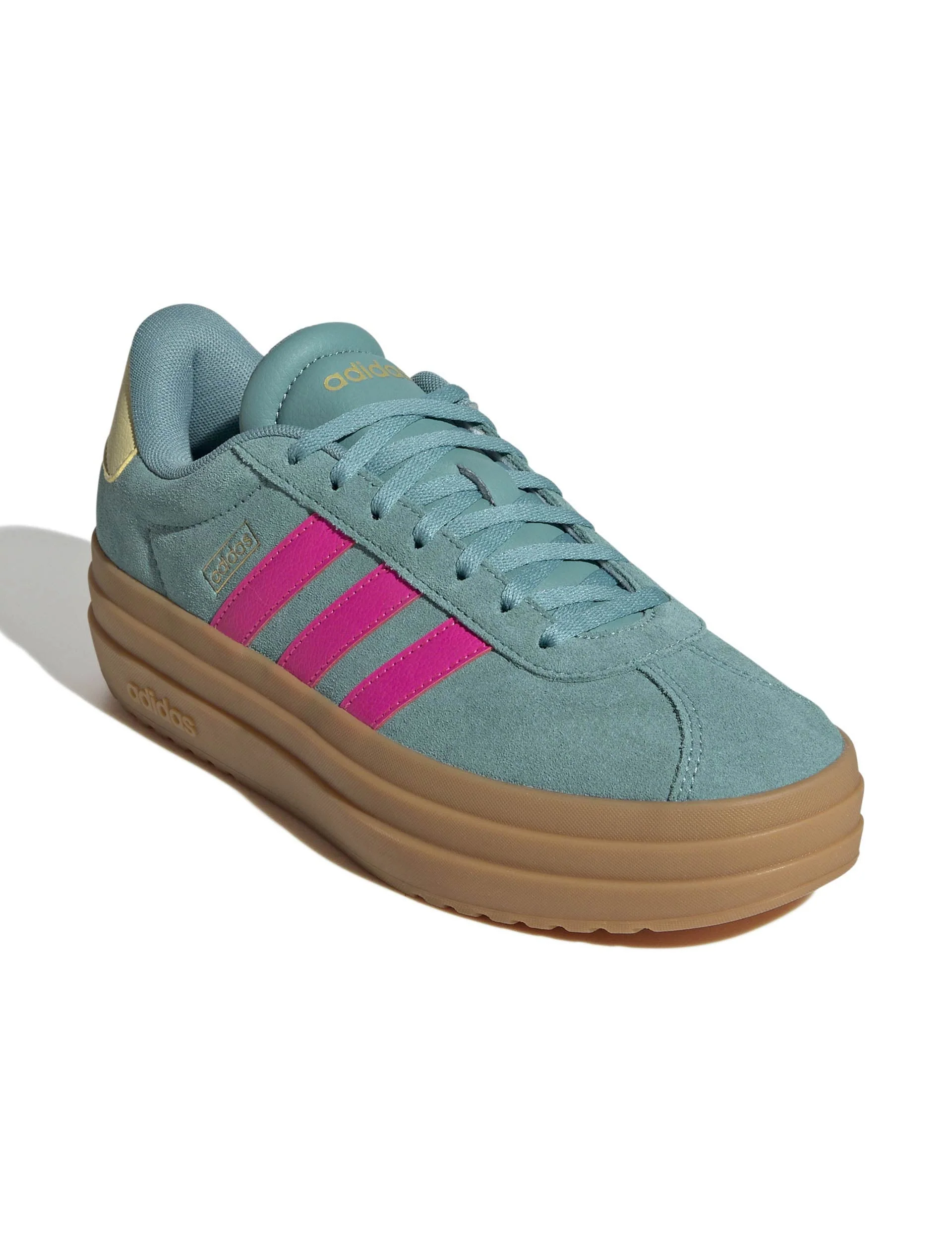 VL Court Bold Shoes - Powder Teal/Shock Pink/Powder Yellow
