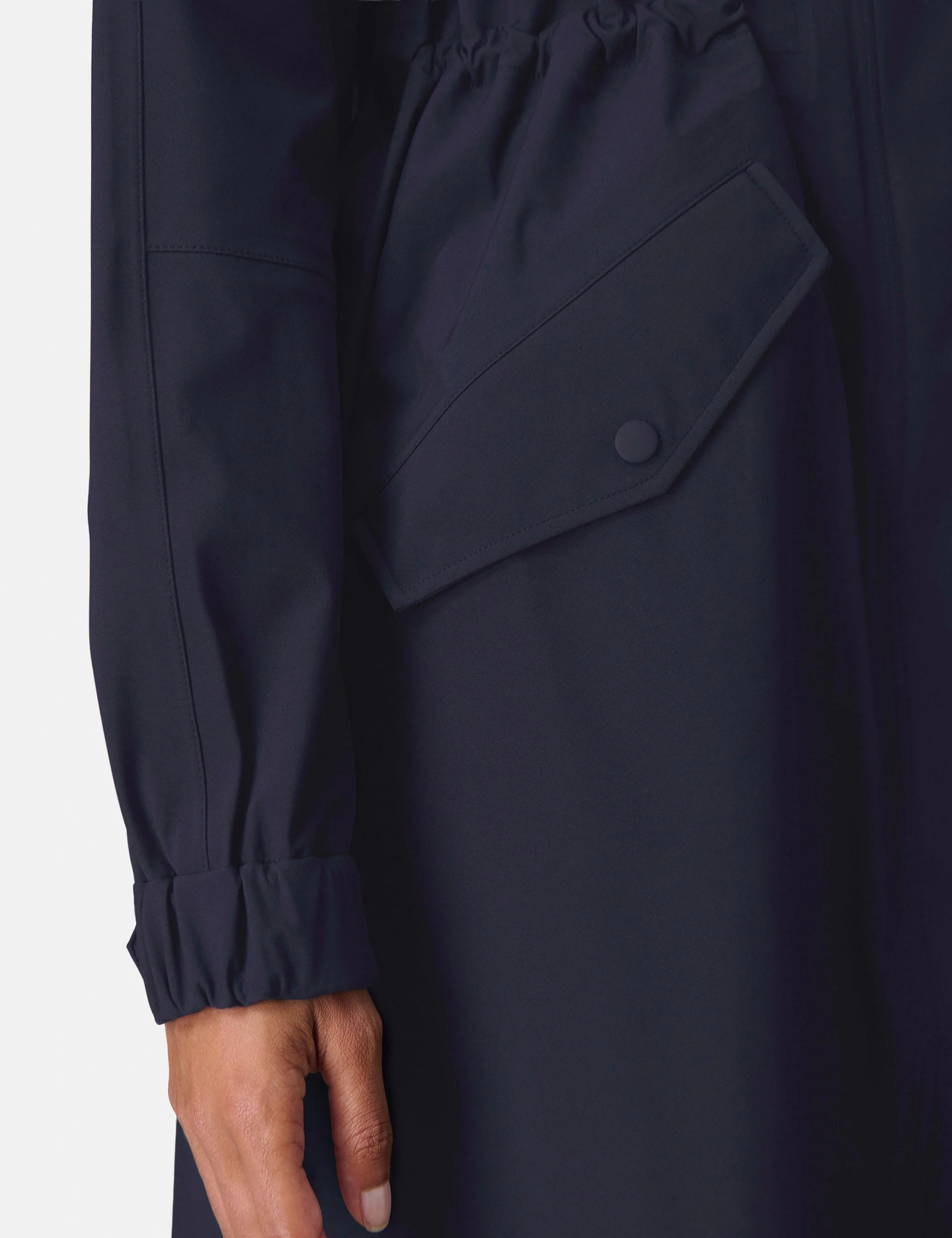 Motion Technical Longline Parka - French Navy