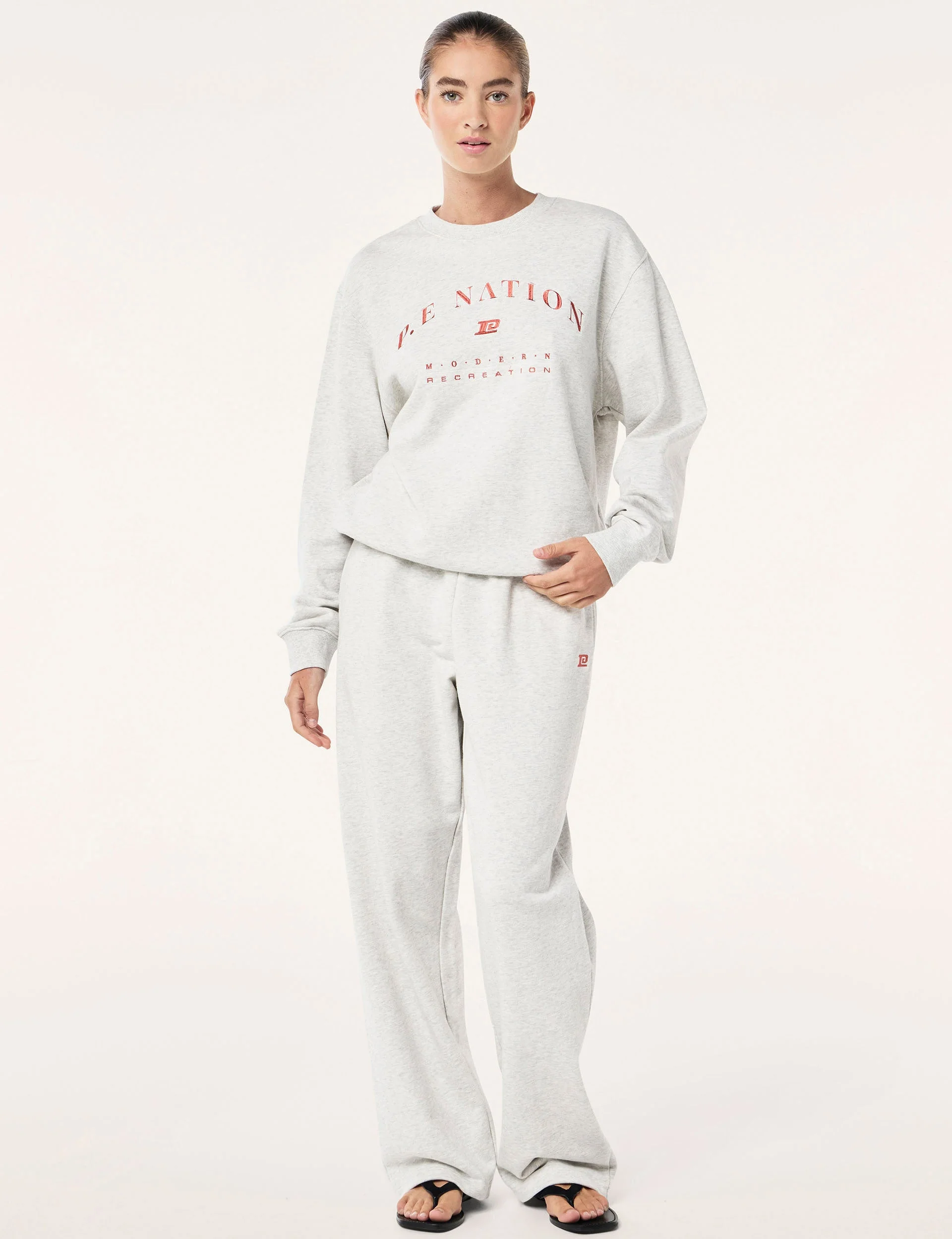 Liberation Sweat - Light Grey Marle