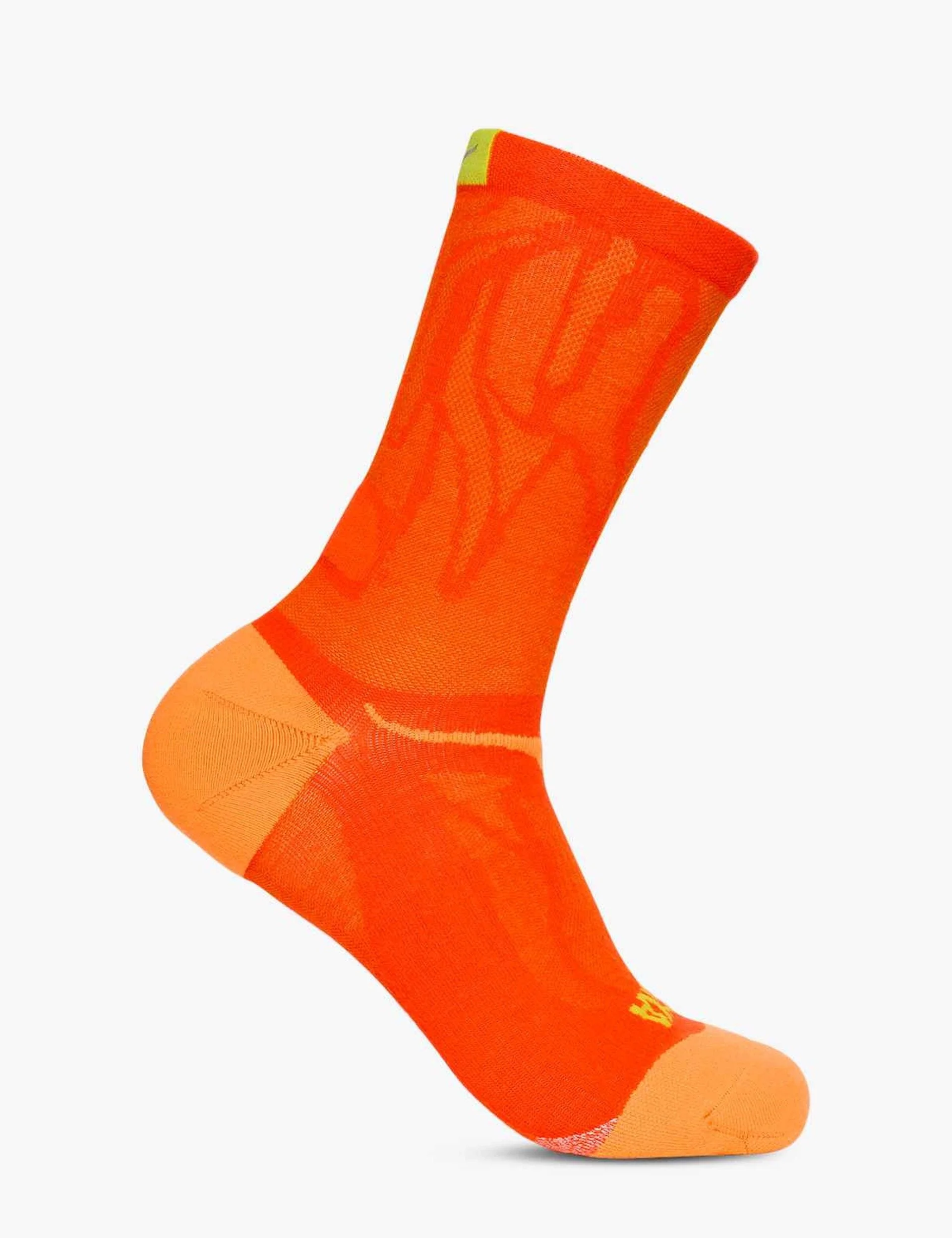 Clifton Crew Run Sock - Lava