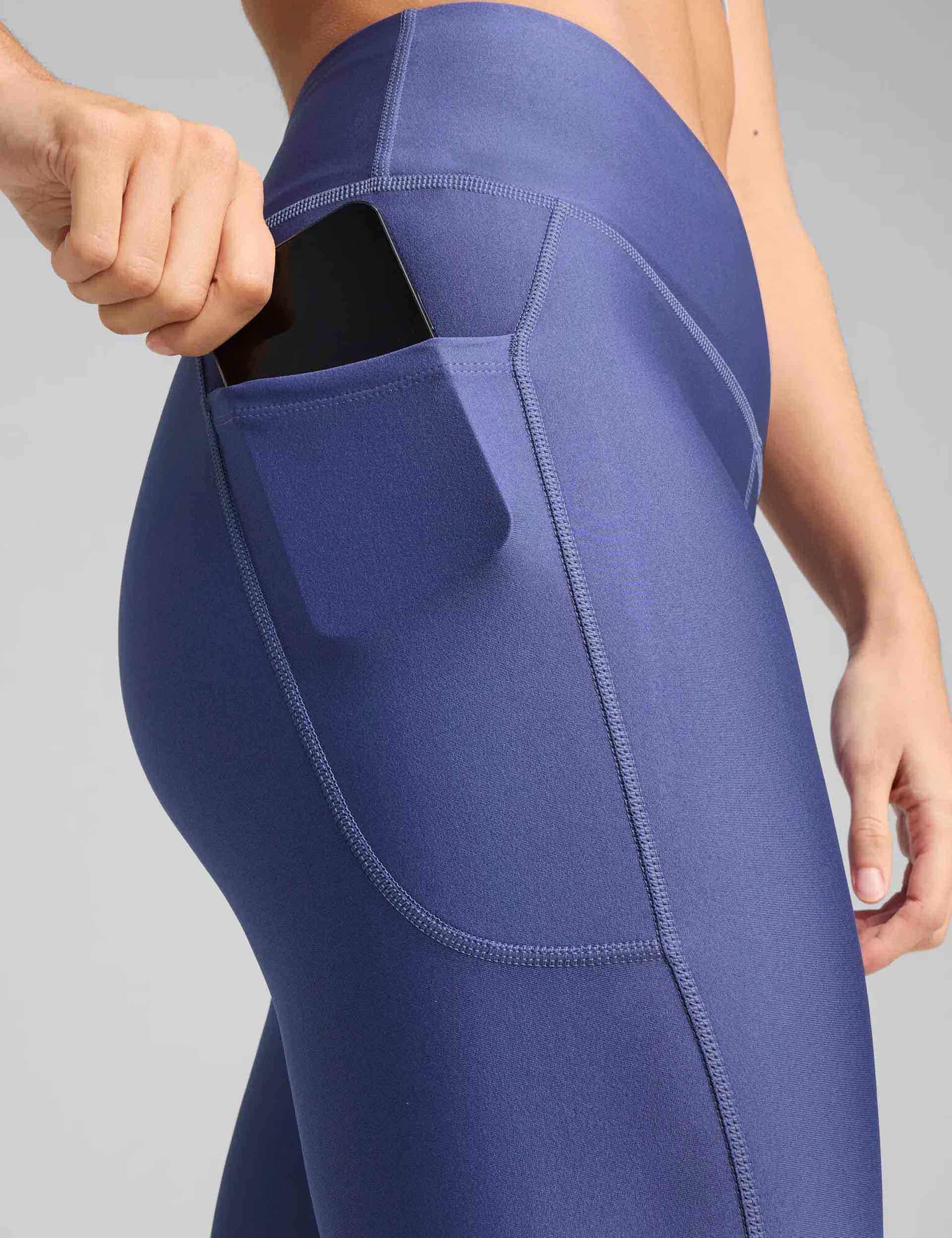 Velocity Running Tights - Blue Crystal