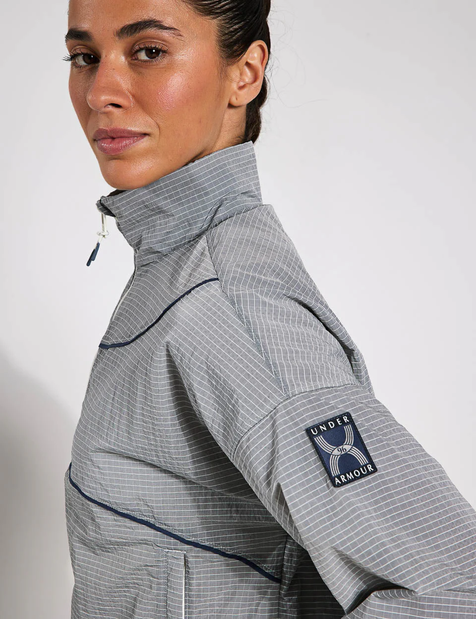 Run 96 Jacket - White Quartz/Downpour Grey