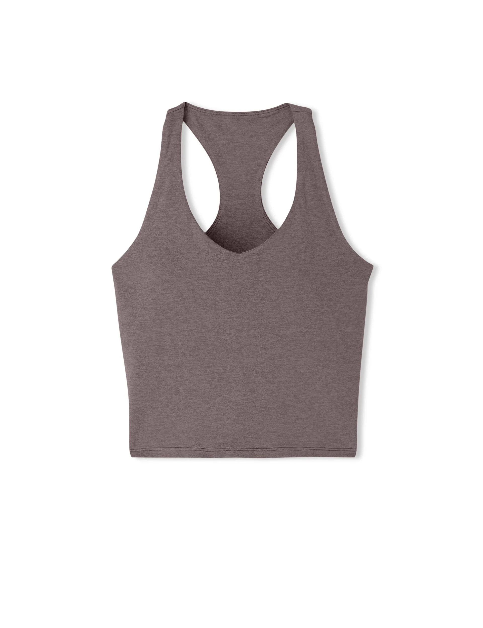 Halo Performance Crop 2.0 - Huckleberry Heather