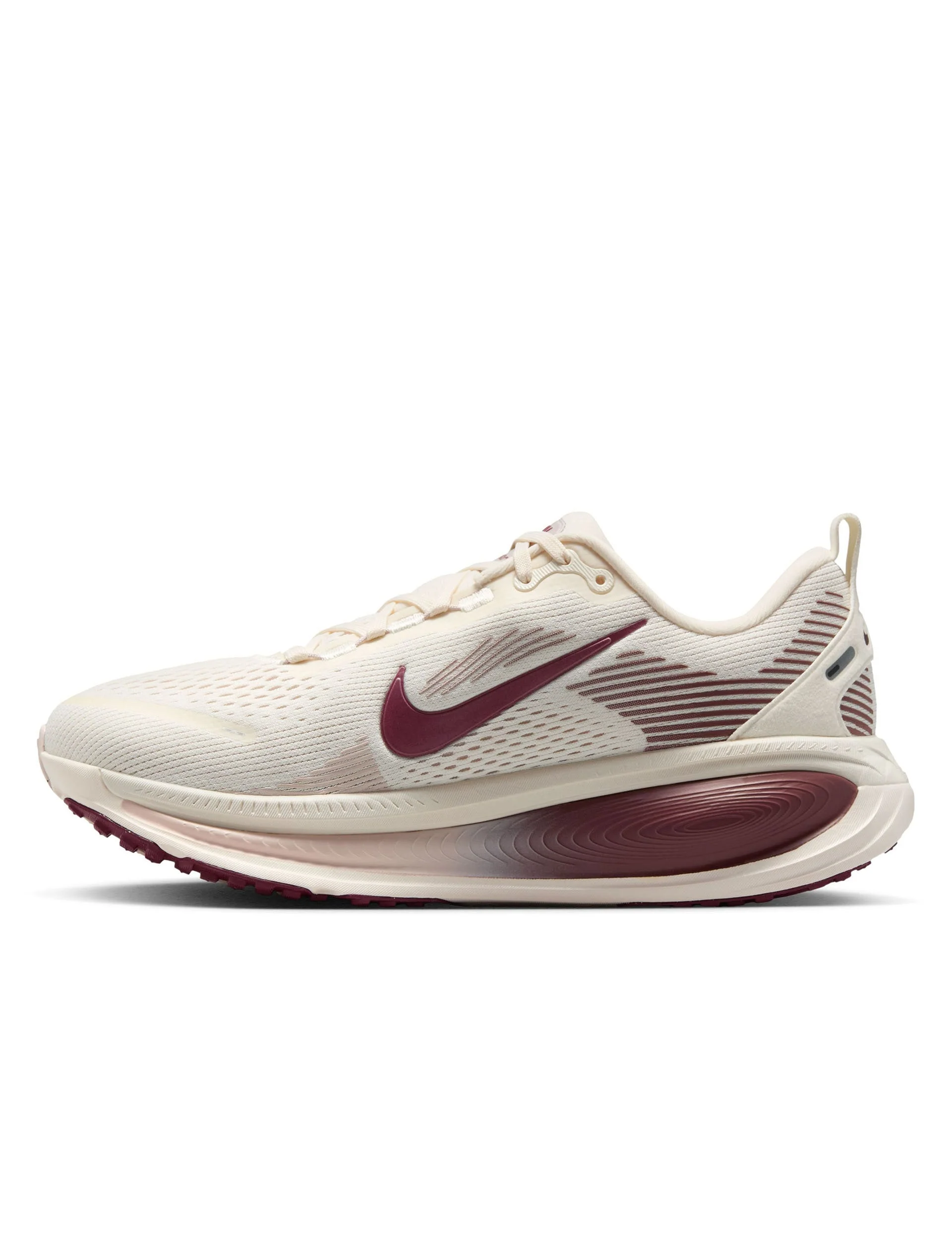 Vomero 18 Running Shoes - Pale Ivory/Dark Team Red/Red Sepia
