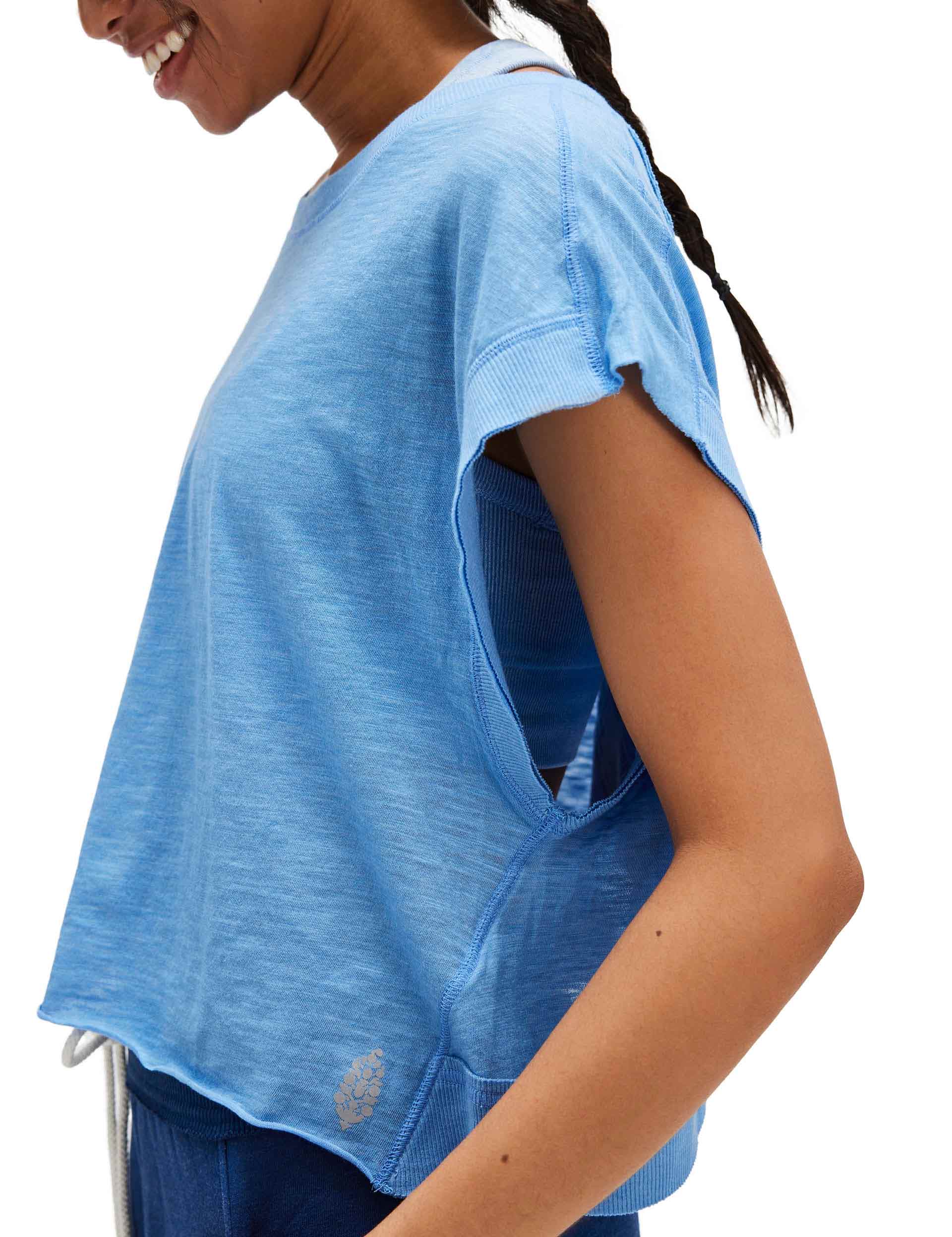 My Time Tee - Denim Blue