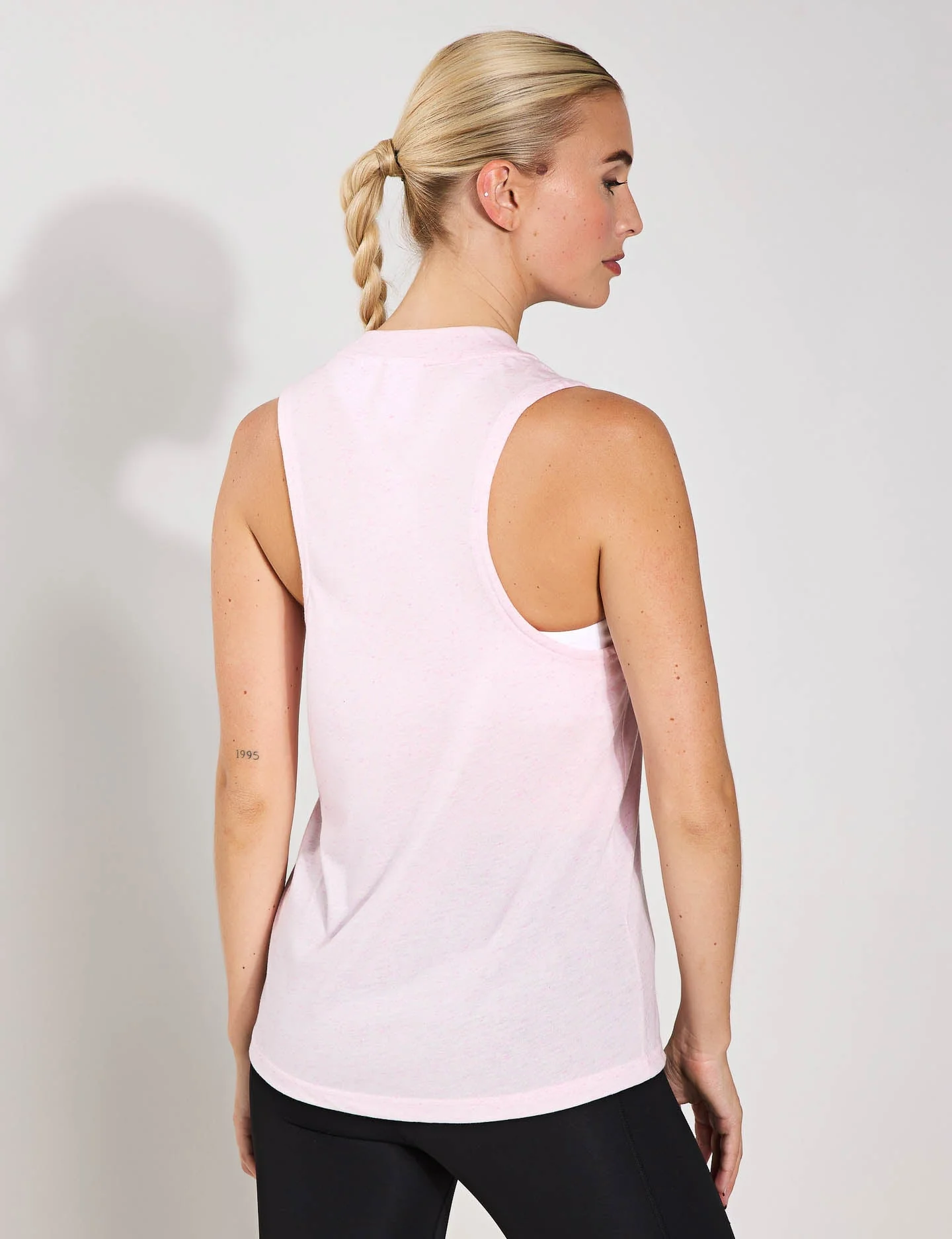 Essentials Winners Tank Top - Clear Pink/White