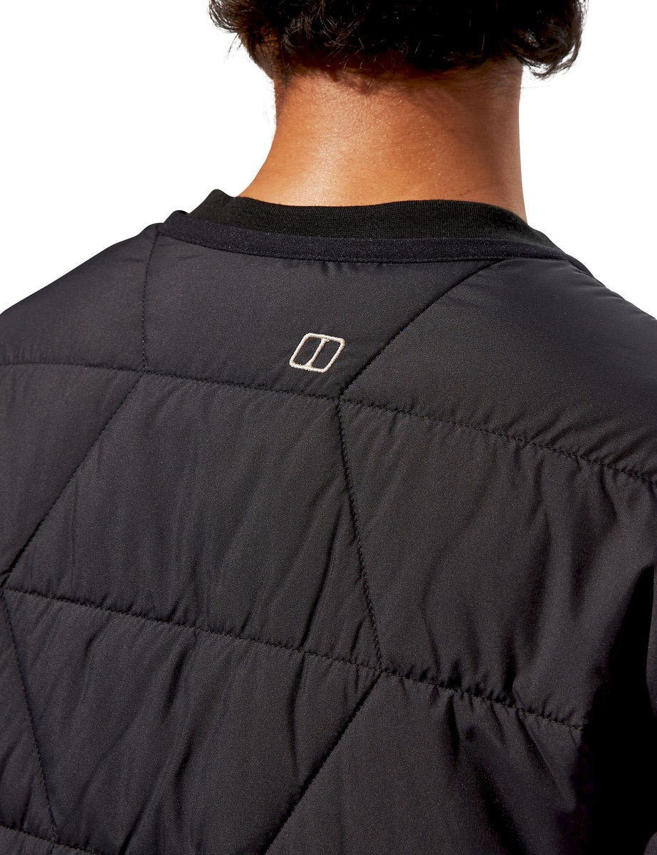 Netherdene Quilted Insulated Jacket - Jet Black