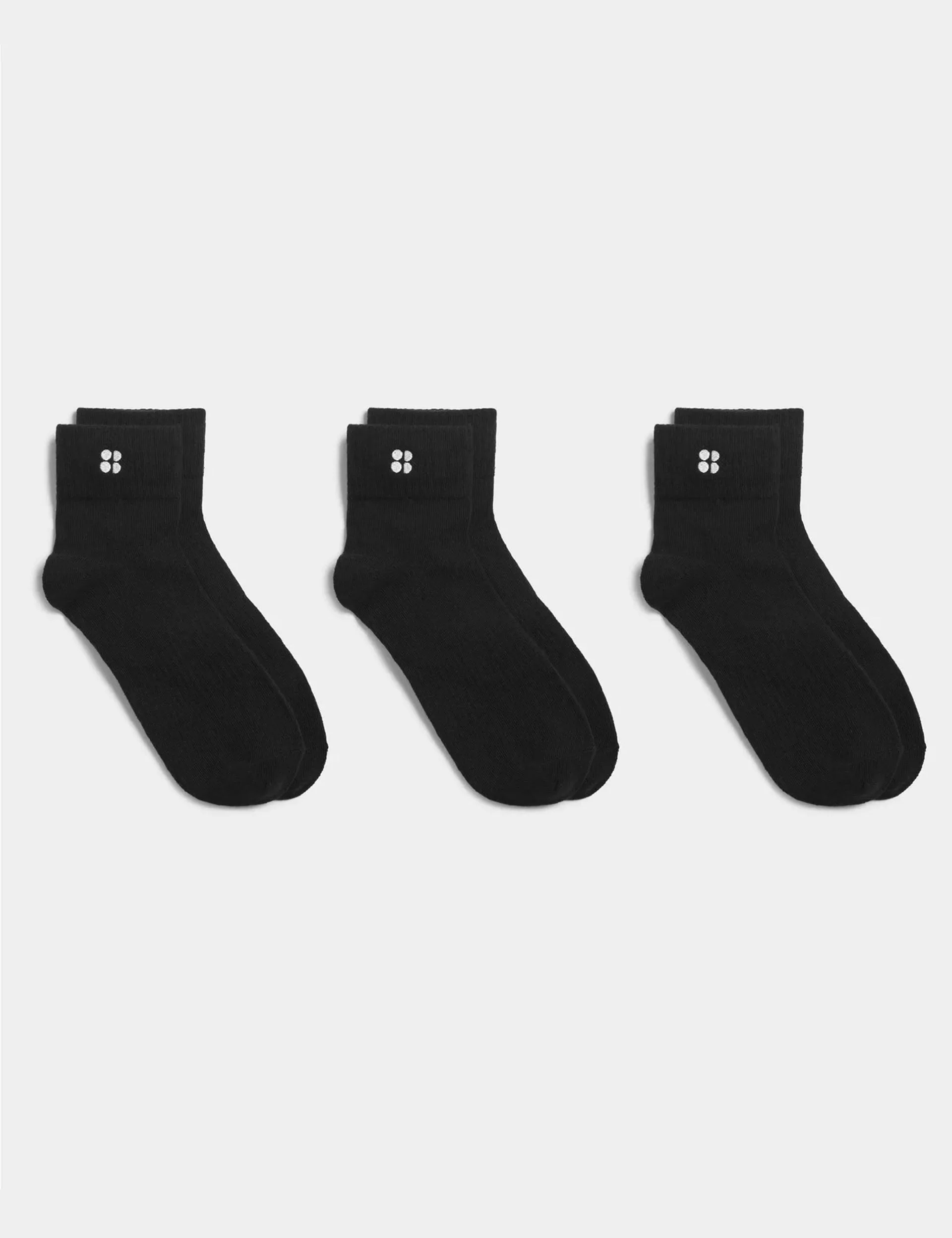 Essentials Mid 3 Pack - Black