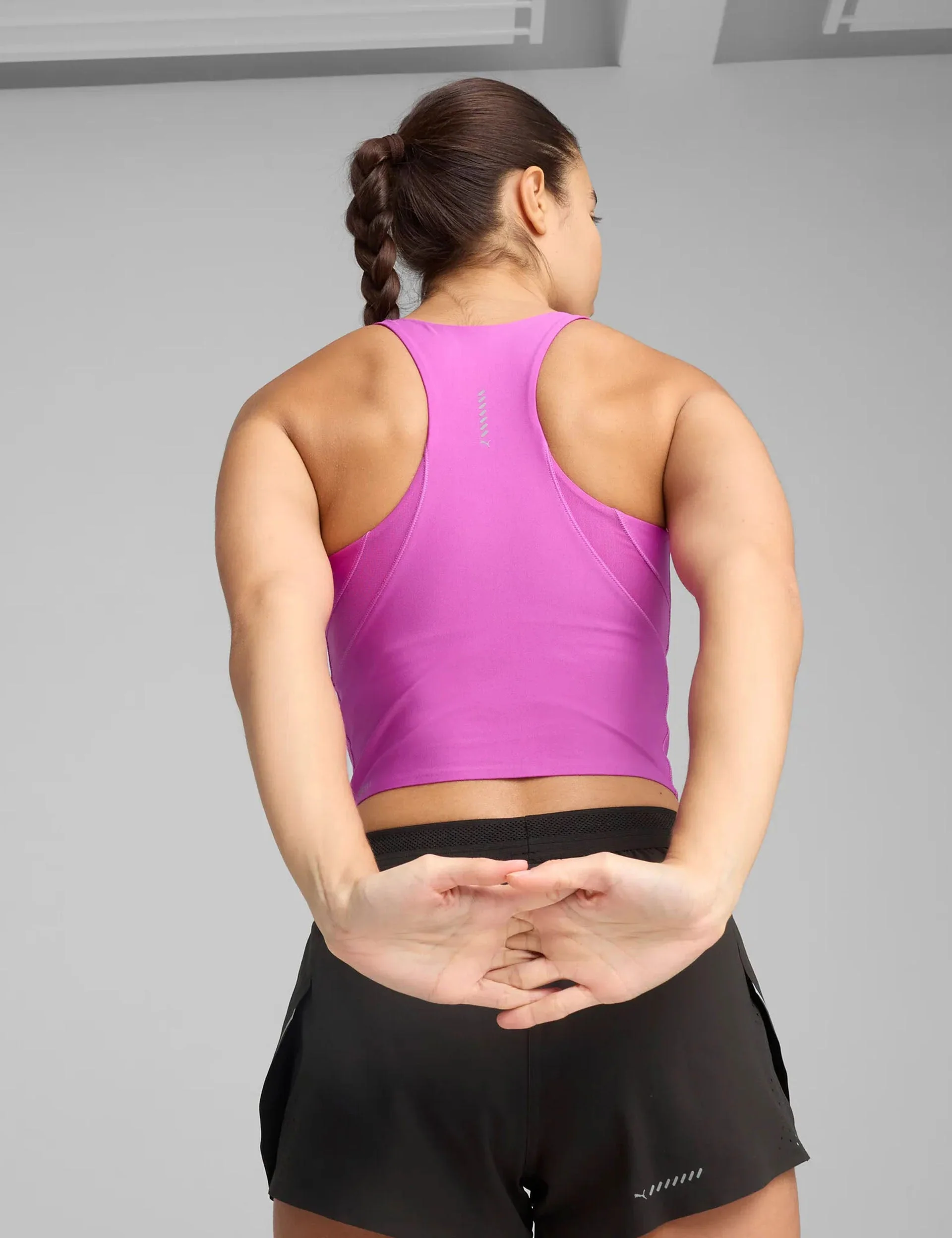 Raceday Ultraform Crop Top - Wild Berry