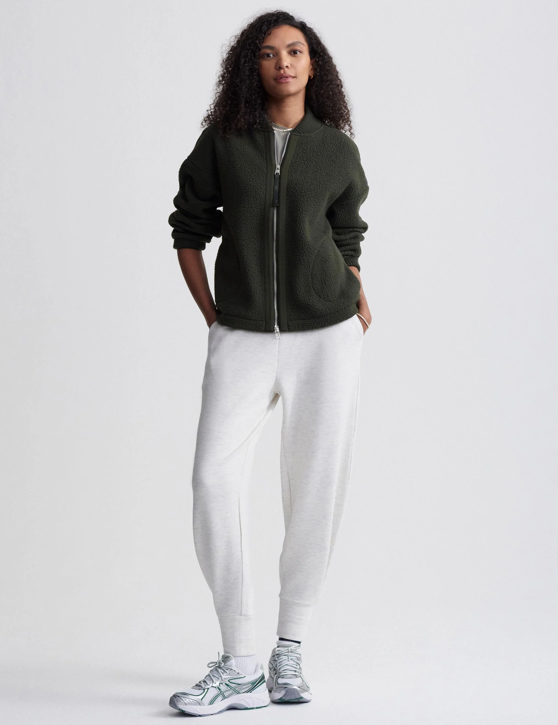 Willmont Patch Pocket Fleece - Dark Resin Green