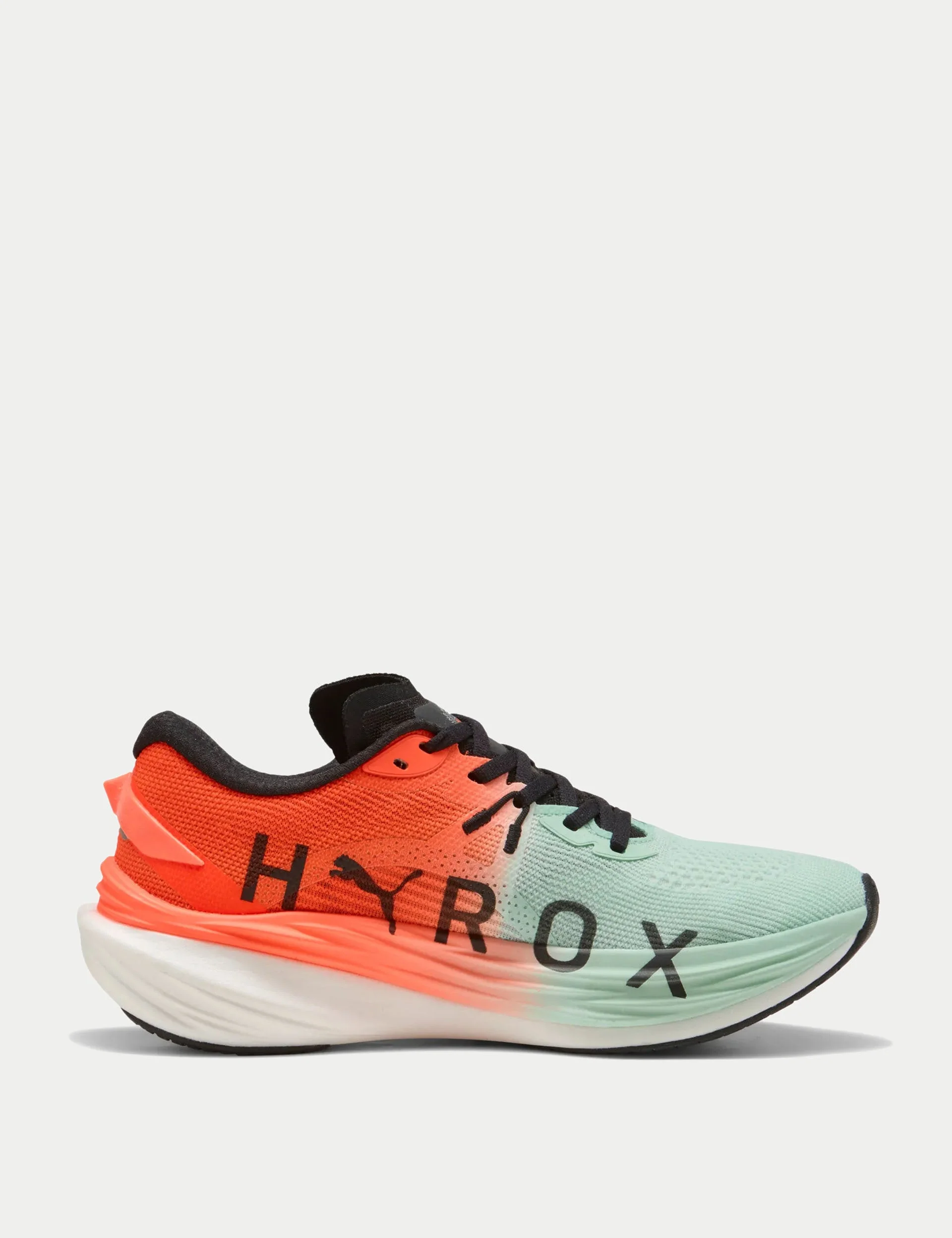 Puma x Hyrox Deviate NITRO 3 Running Shoes - Mint Melt/Glowing Red