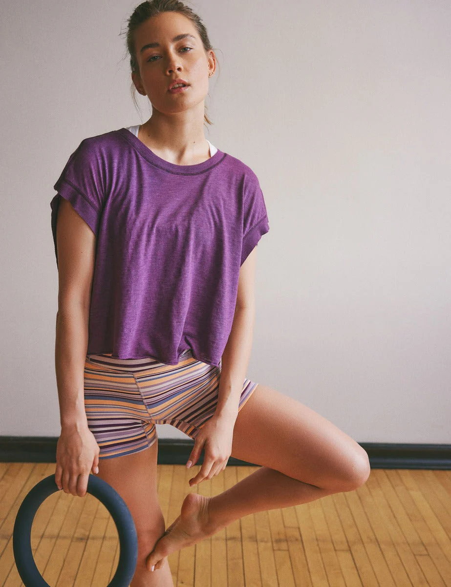 My Time Tee - Black Cherry