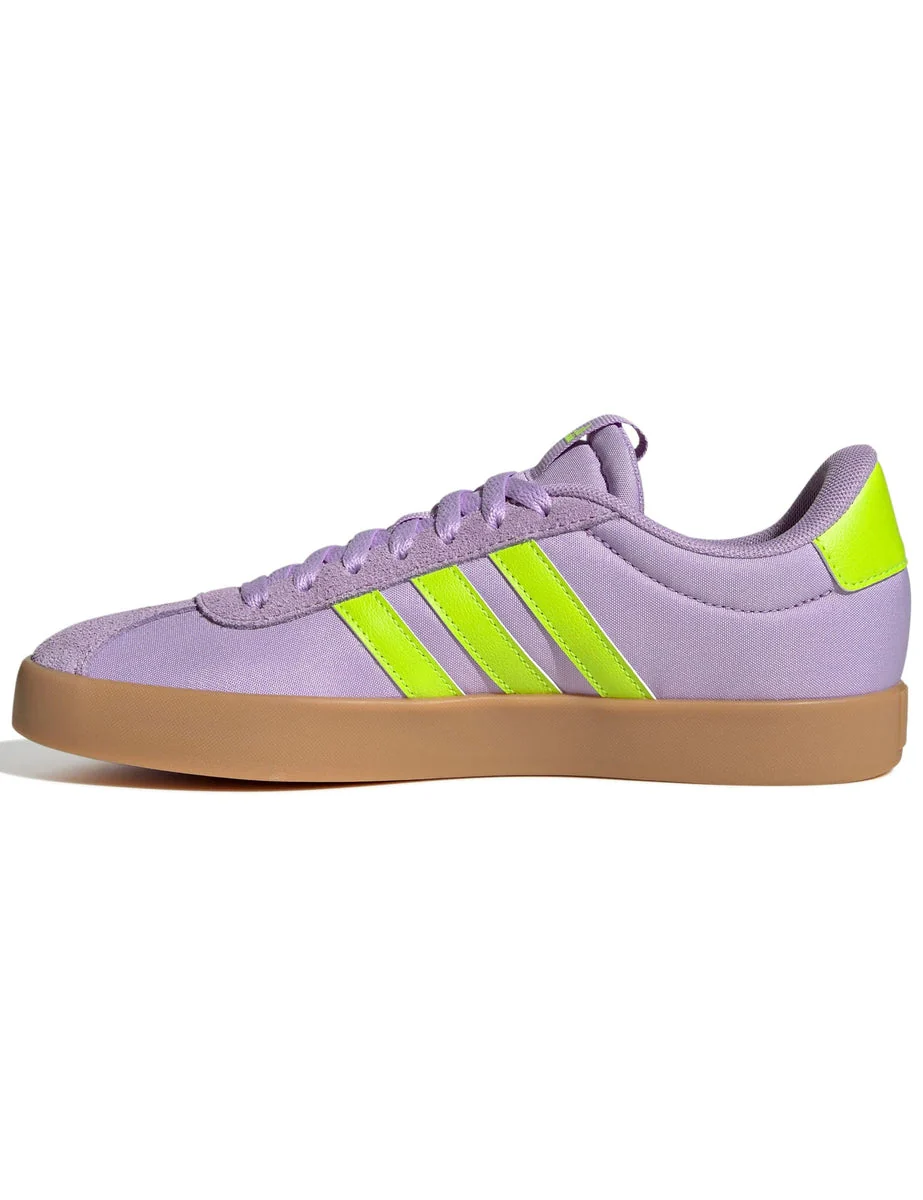 VL Court 3.0 Shoes - Powder Plum/Solar Slime/Lucid Lemon
