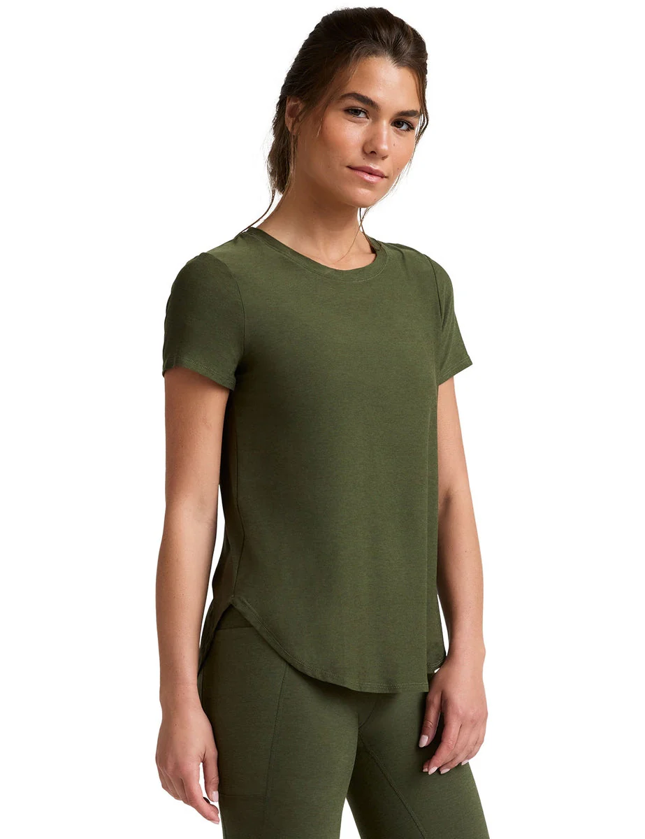 Featherweight On The Down Low Tee - Army Green Heather