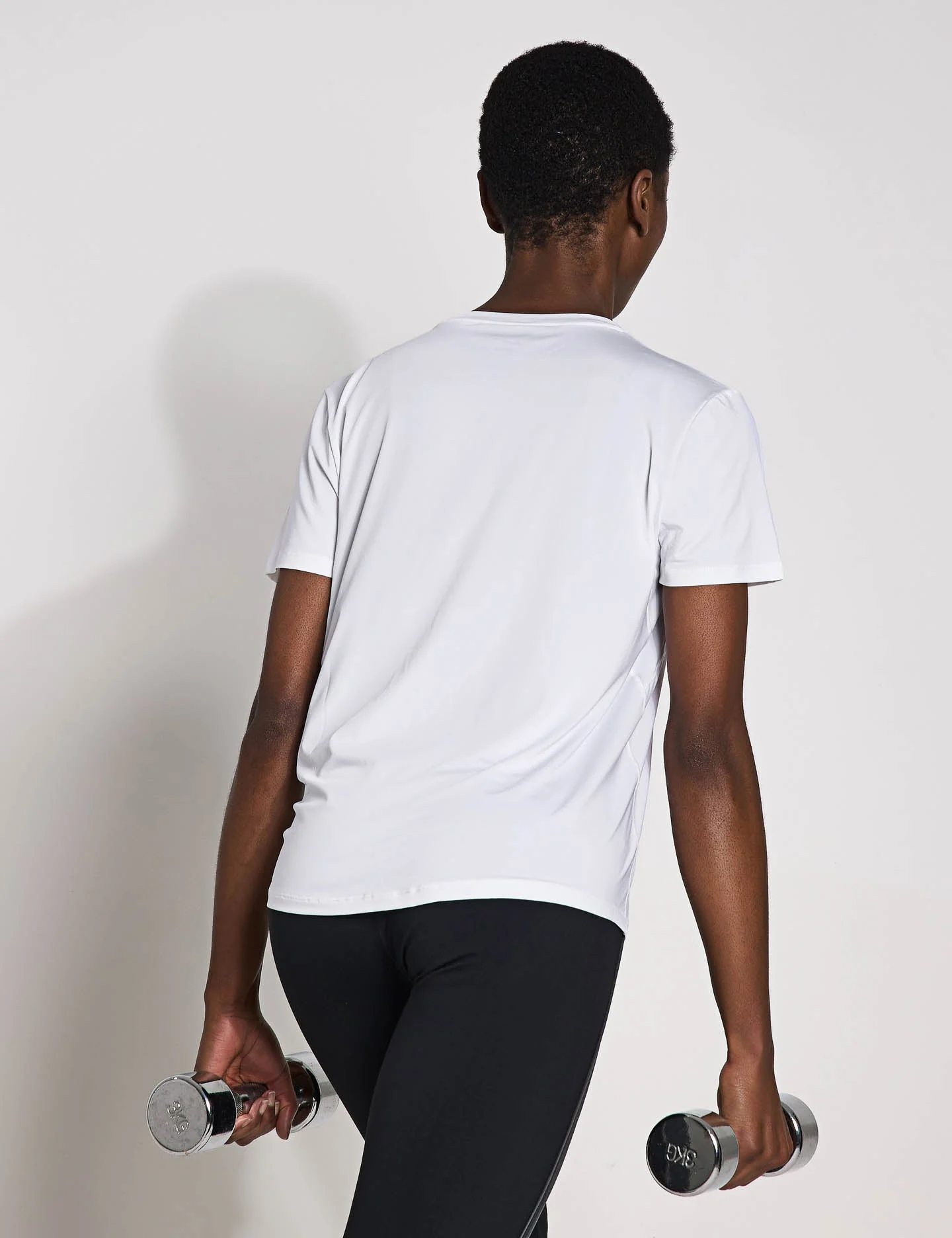 One Classic Dri-FIT Short-Sleeve Top - White/Black