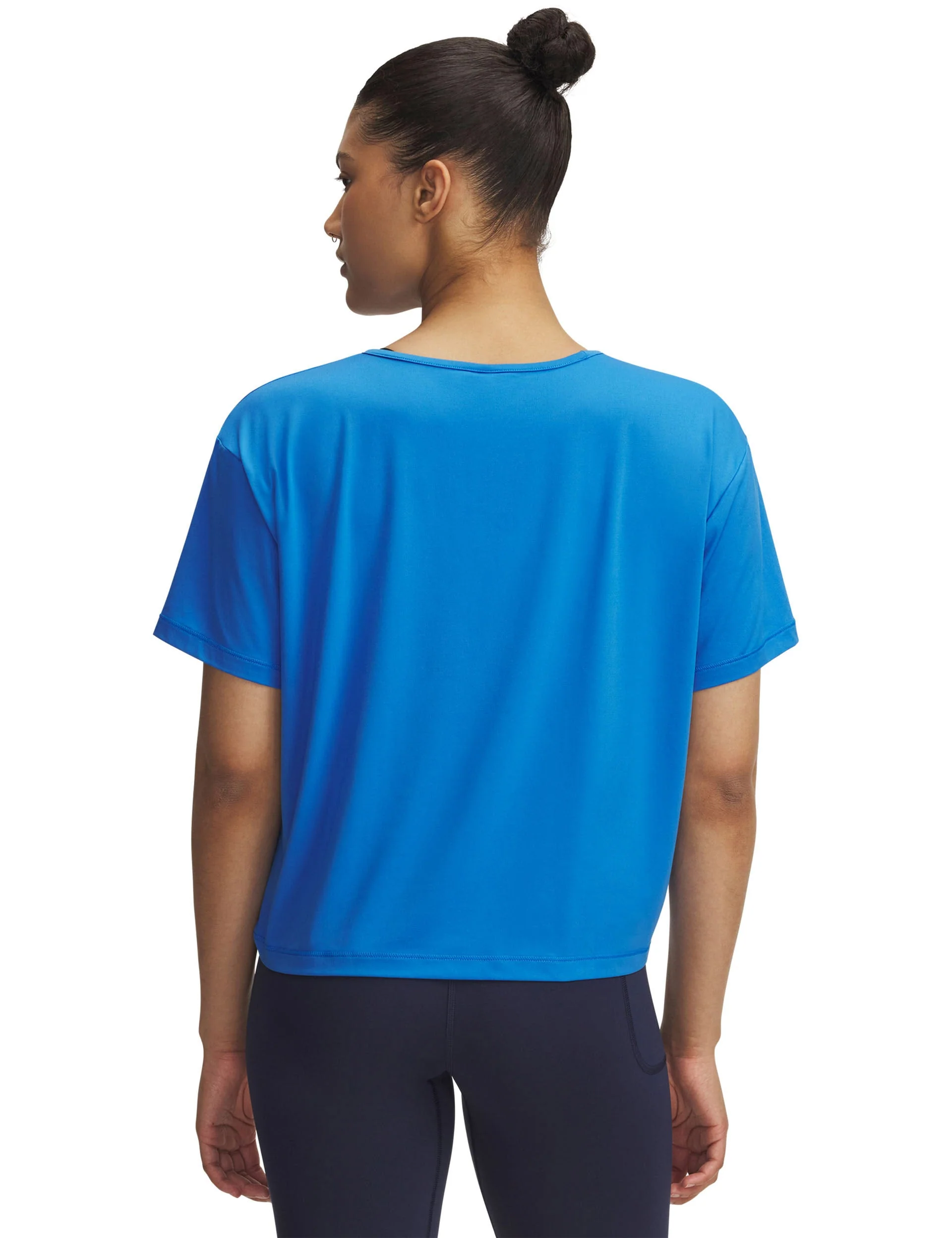 Motion Short Sleeve - Blue Atlantis/White
