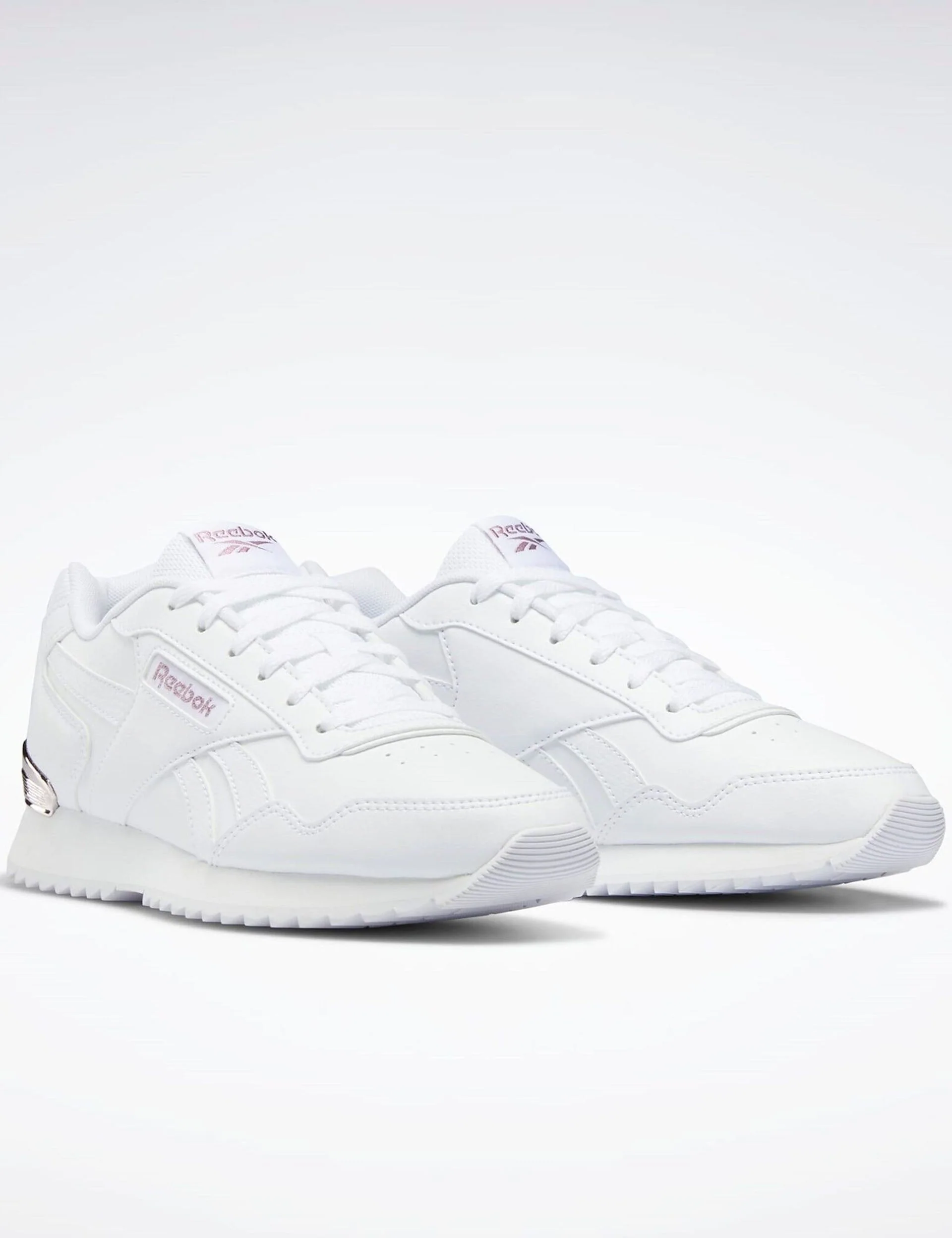 Reebok Glide Ripple Clip Shoes - Cloud White/Rose Gold