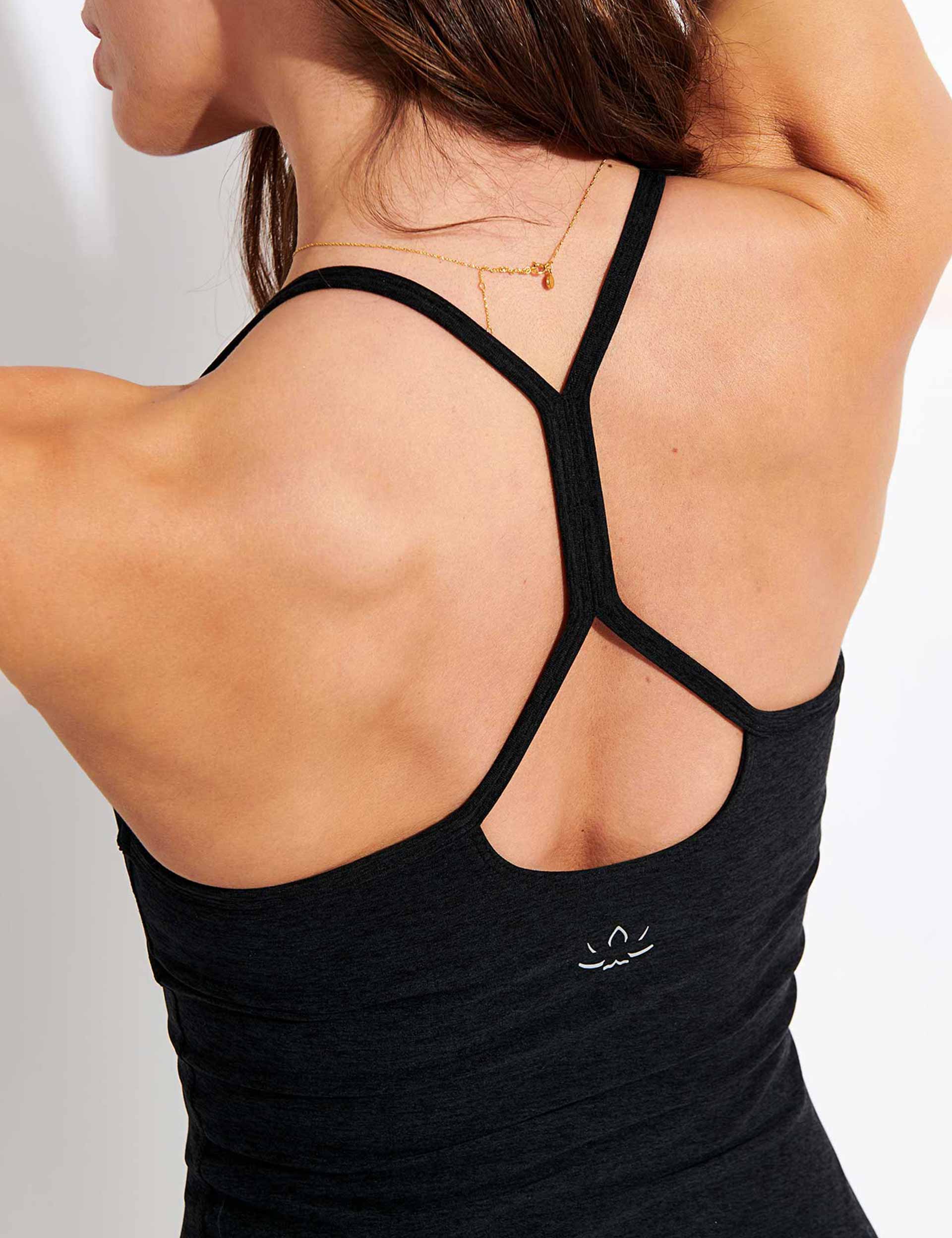 Slim Racerback Cami - Darkest Night