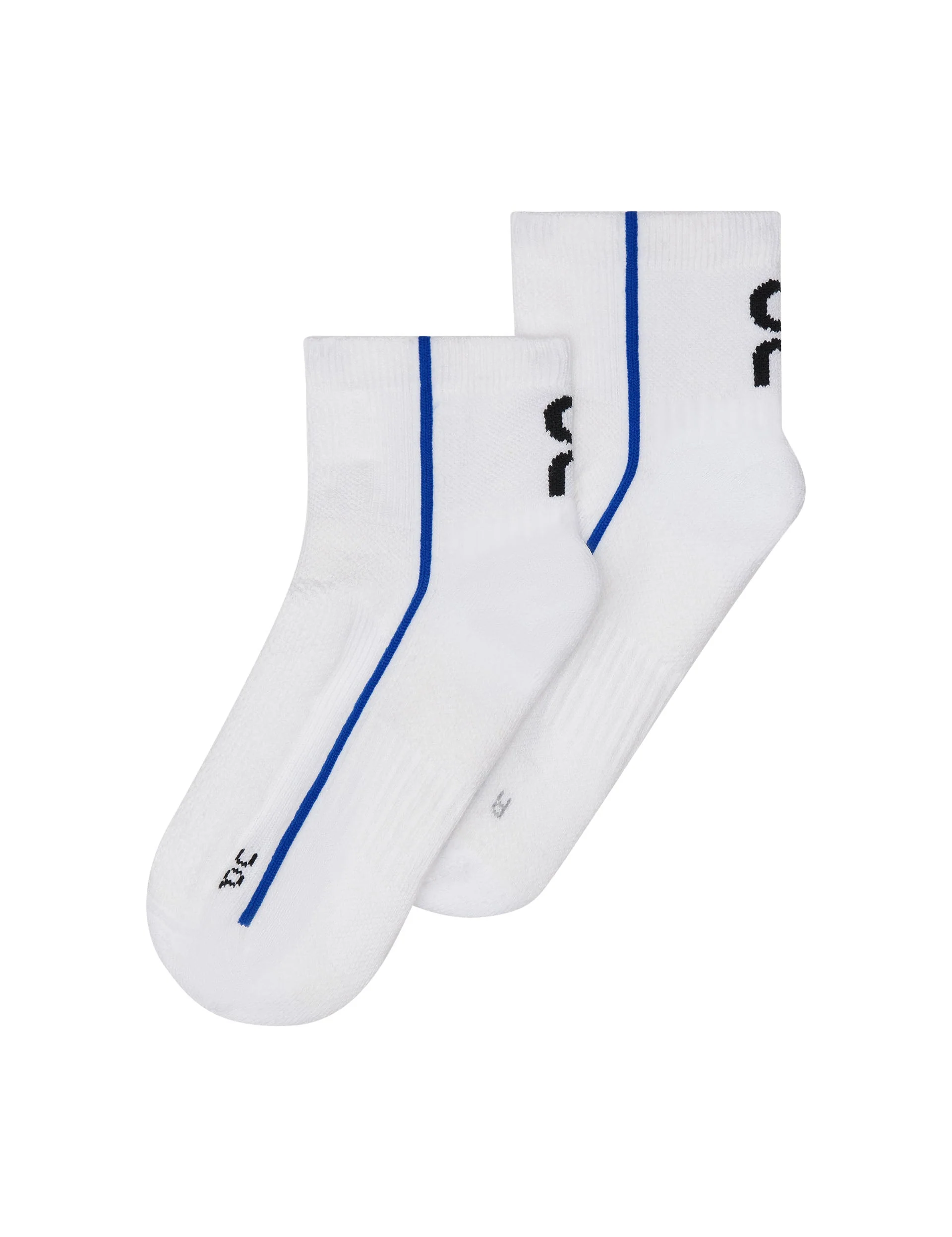 Court Sock Mid - White/Indigo