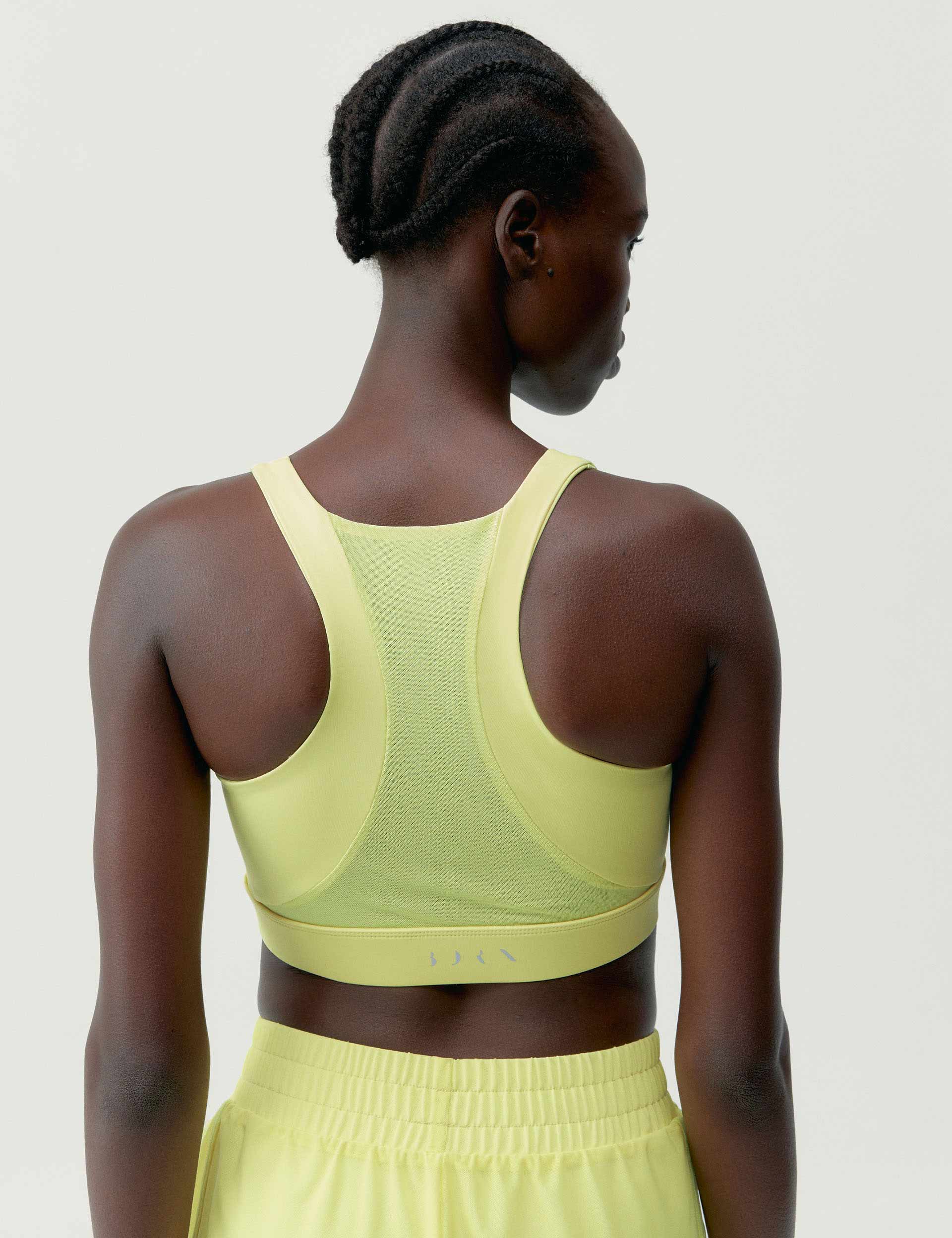 Padma Bra 2.0 - Yellow Green/White