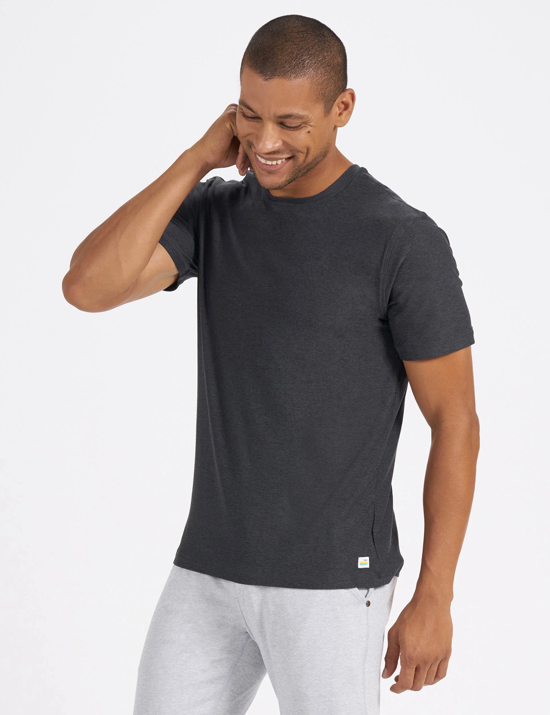 Strato Tech Tee - Charcoal Heather