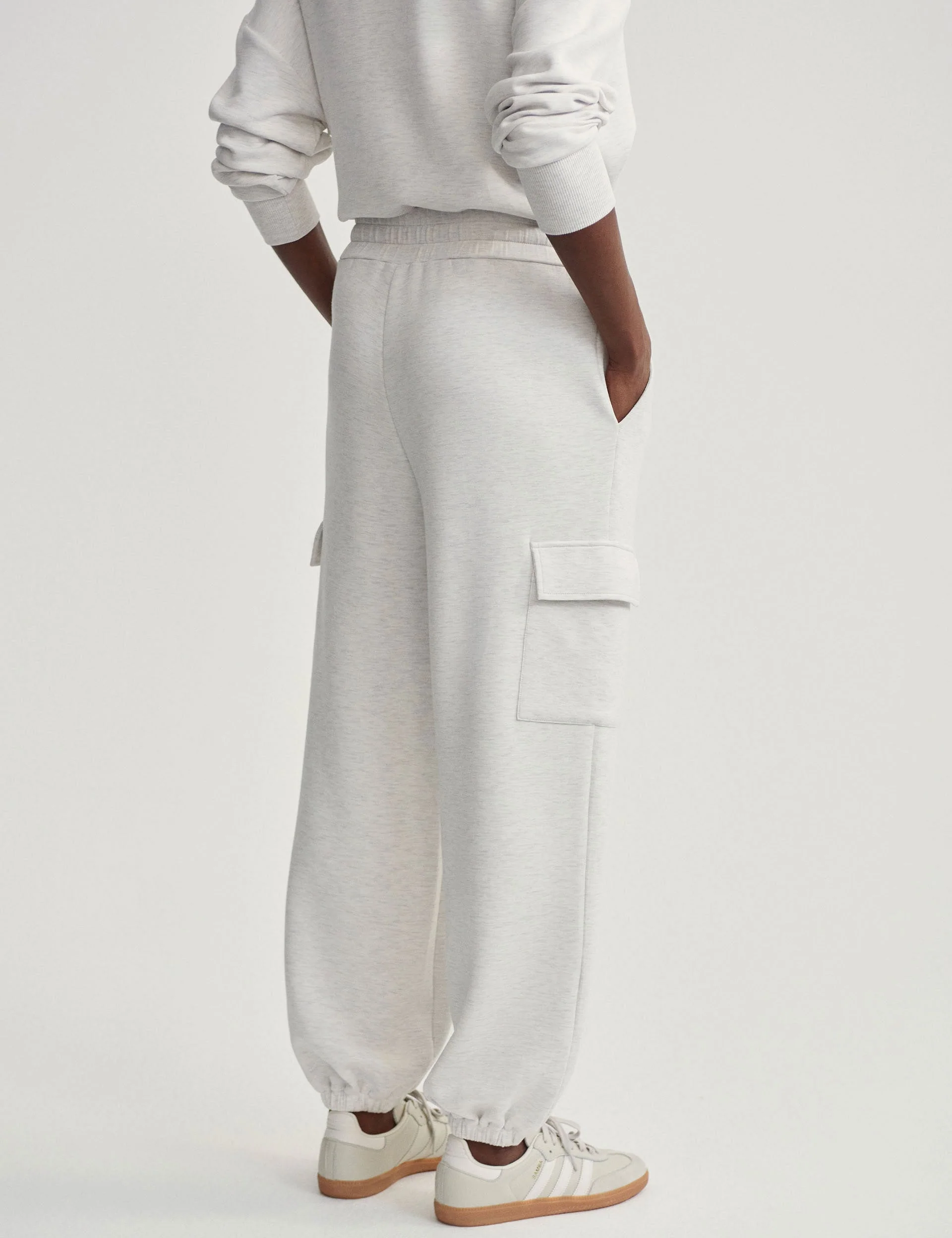 The Cargo Pant 27.5 - Ivory Marl