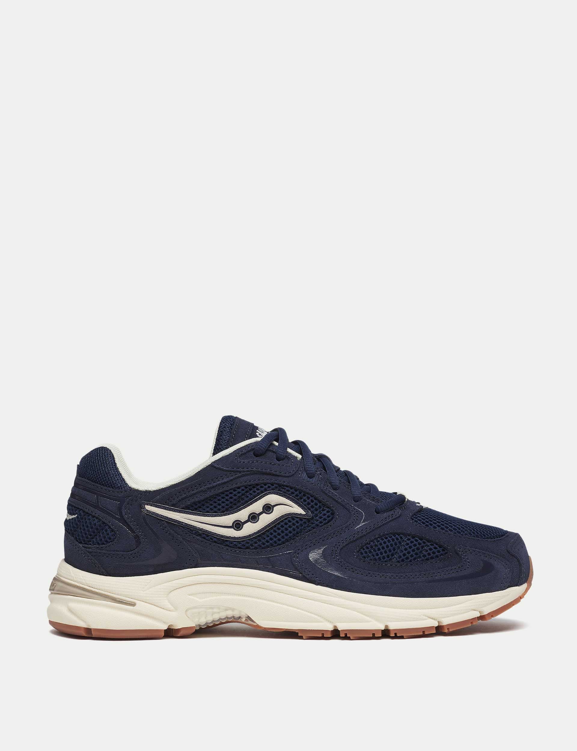 Grid Jazz 9 - Navy/Off White