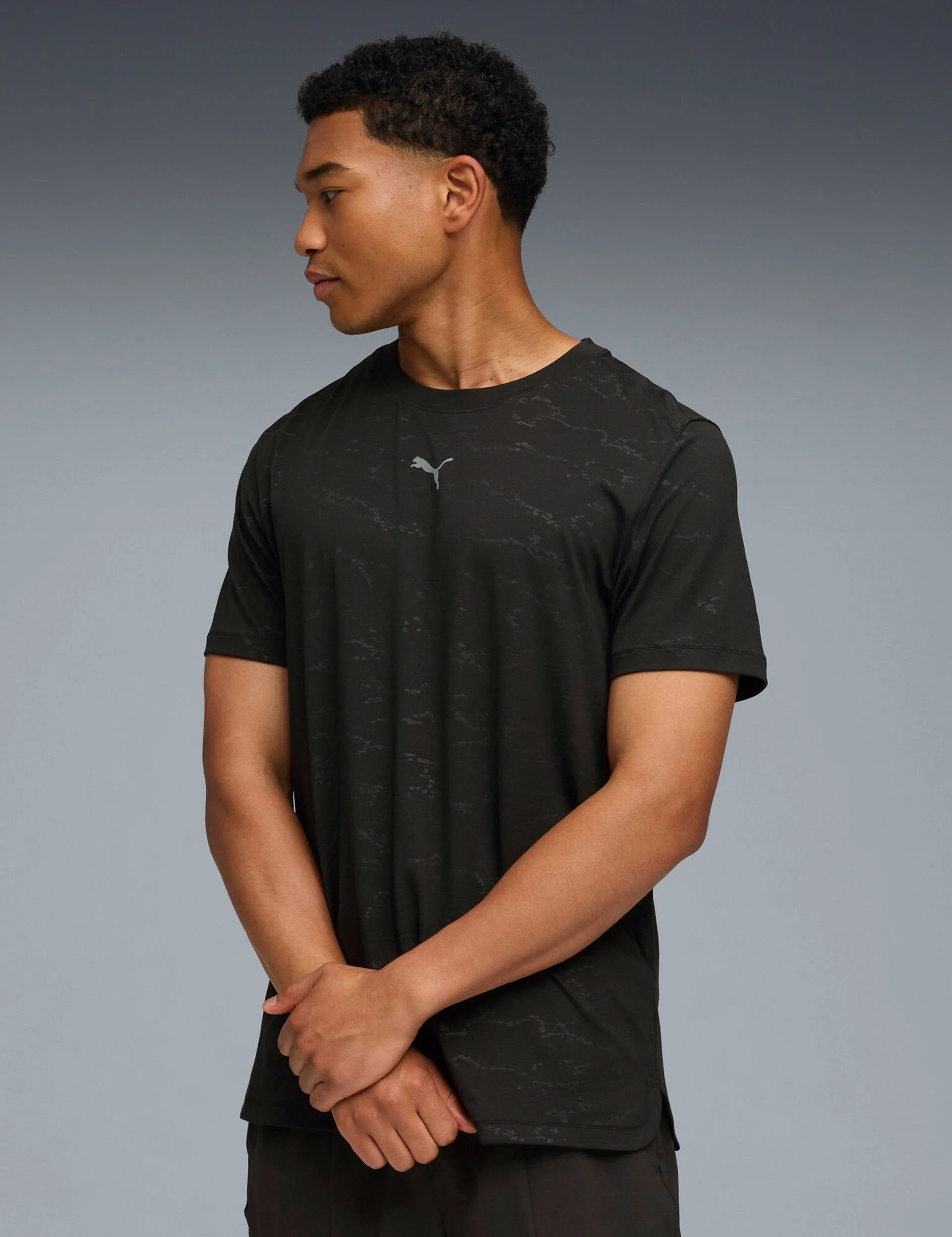 Cloudspun Emboss Tee - Puma Black