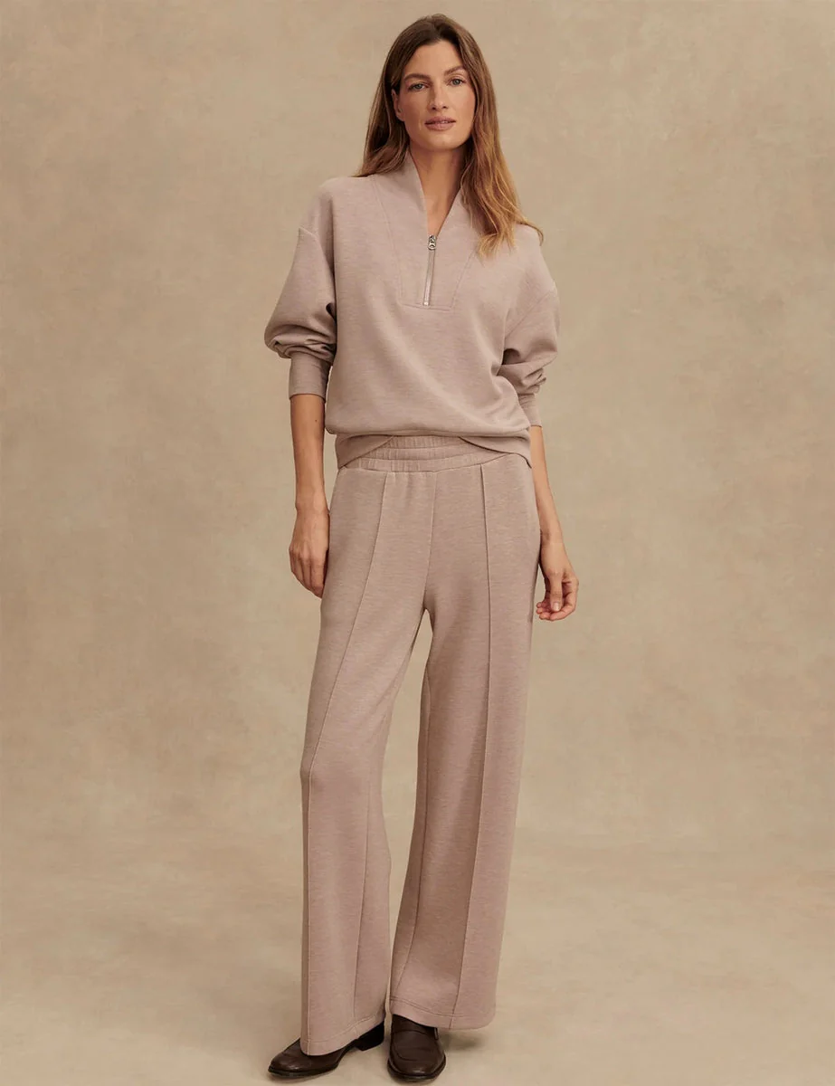 Davidson Sweat - Taupe Marl