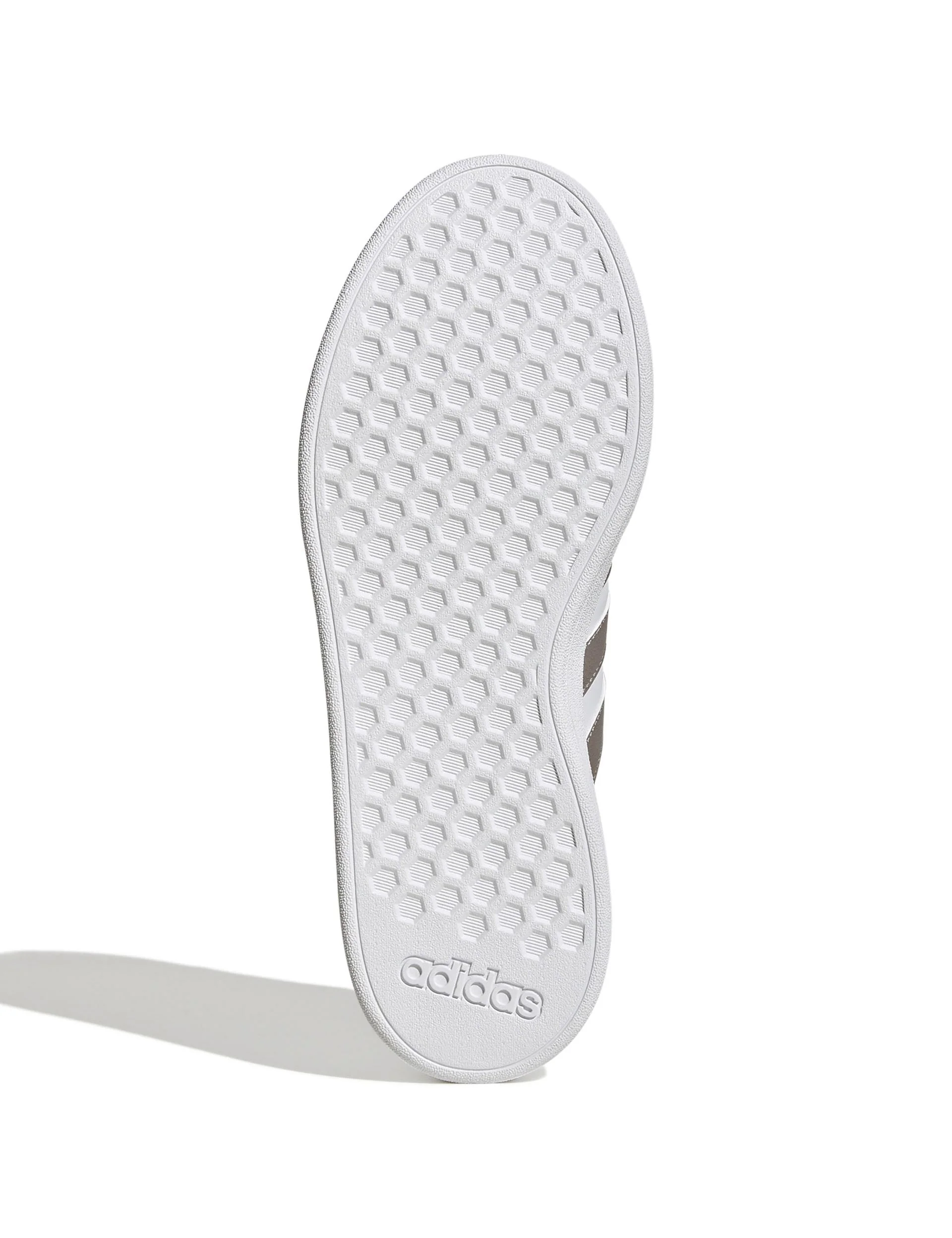 Grand Court Base 2.0 Shoes - Cloud White/Platinum Metallic