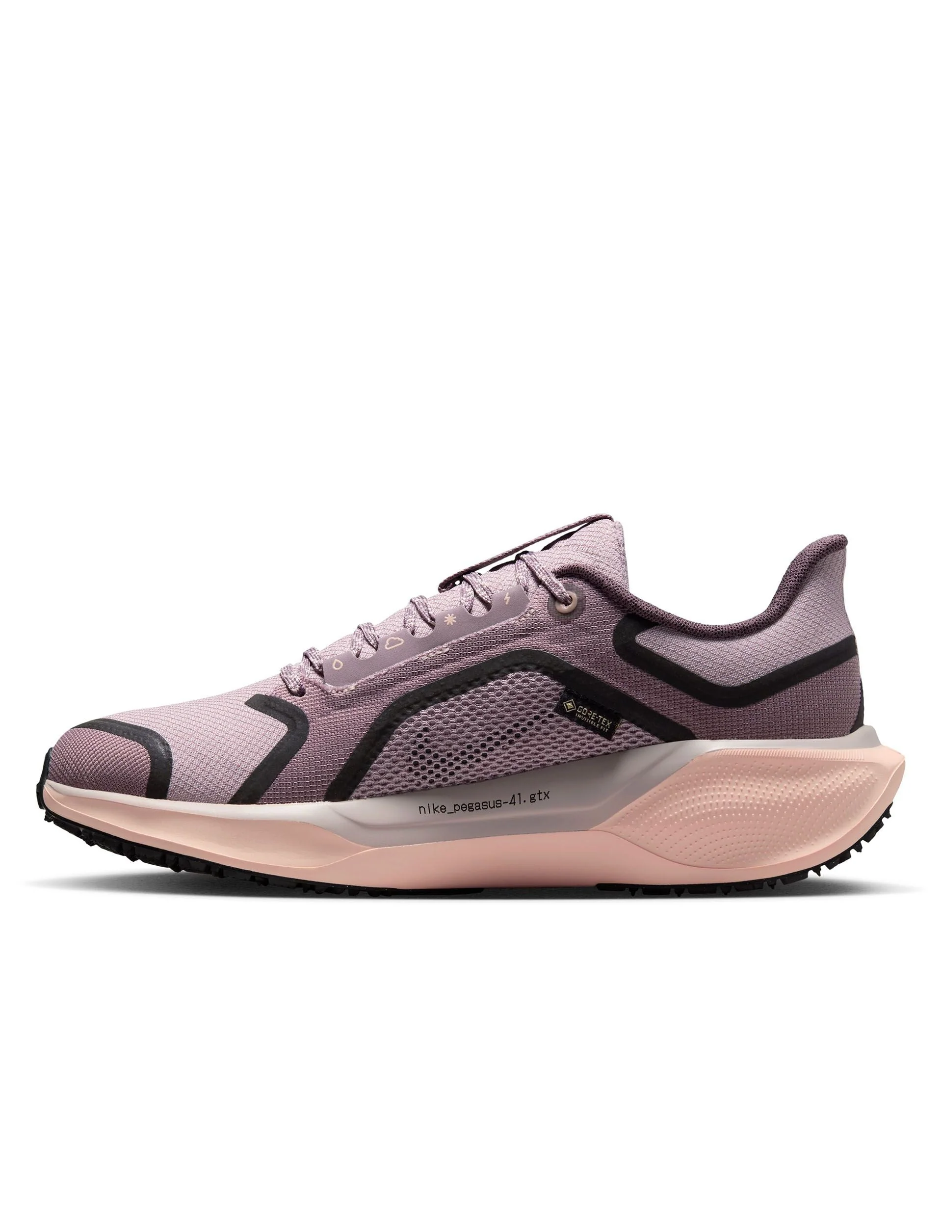 Pegasus 41 Gore-Tex Shoes - Platinum Violet/Black/Crimson Tint