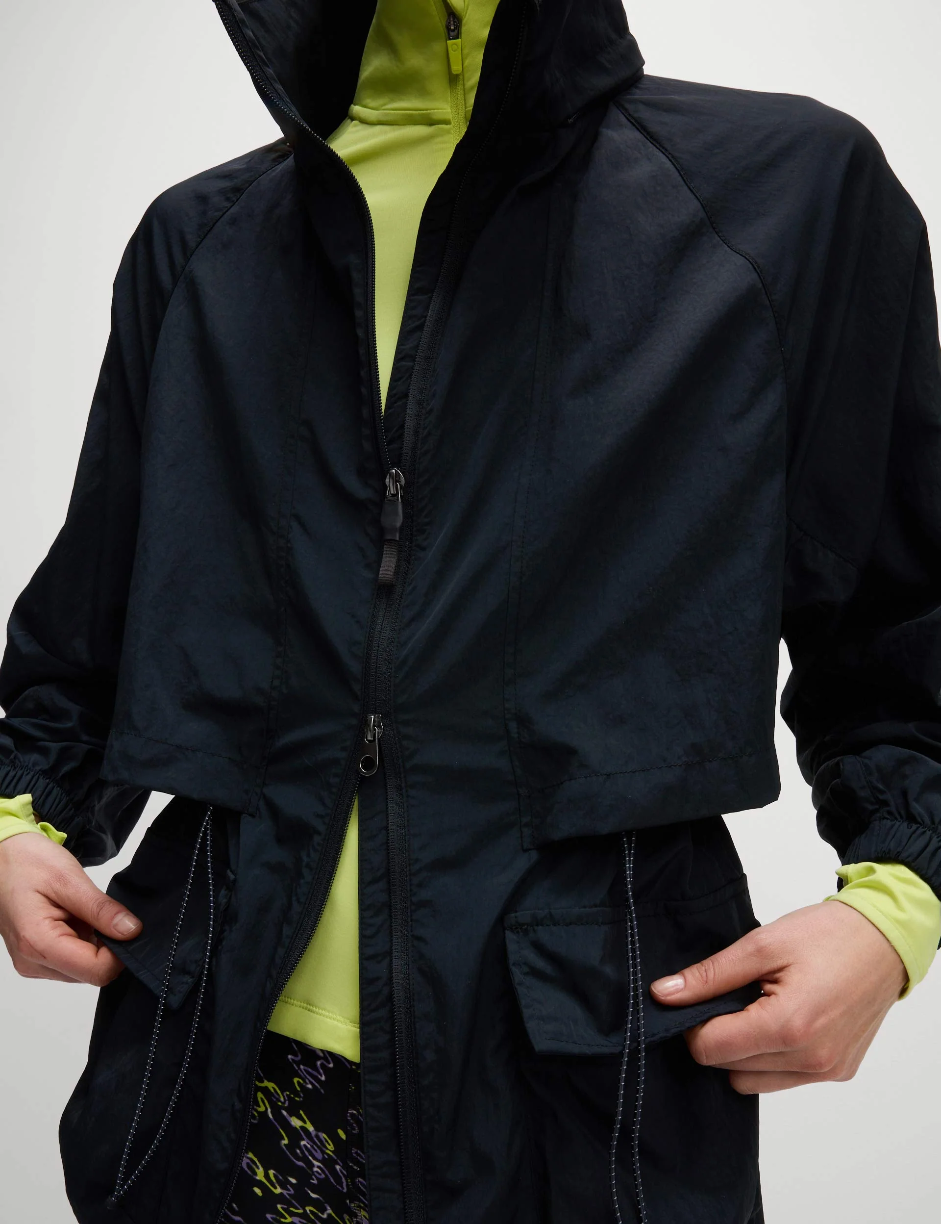 Stormwear Lightweight Packable Hooded Parka - Black