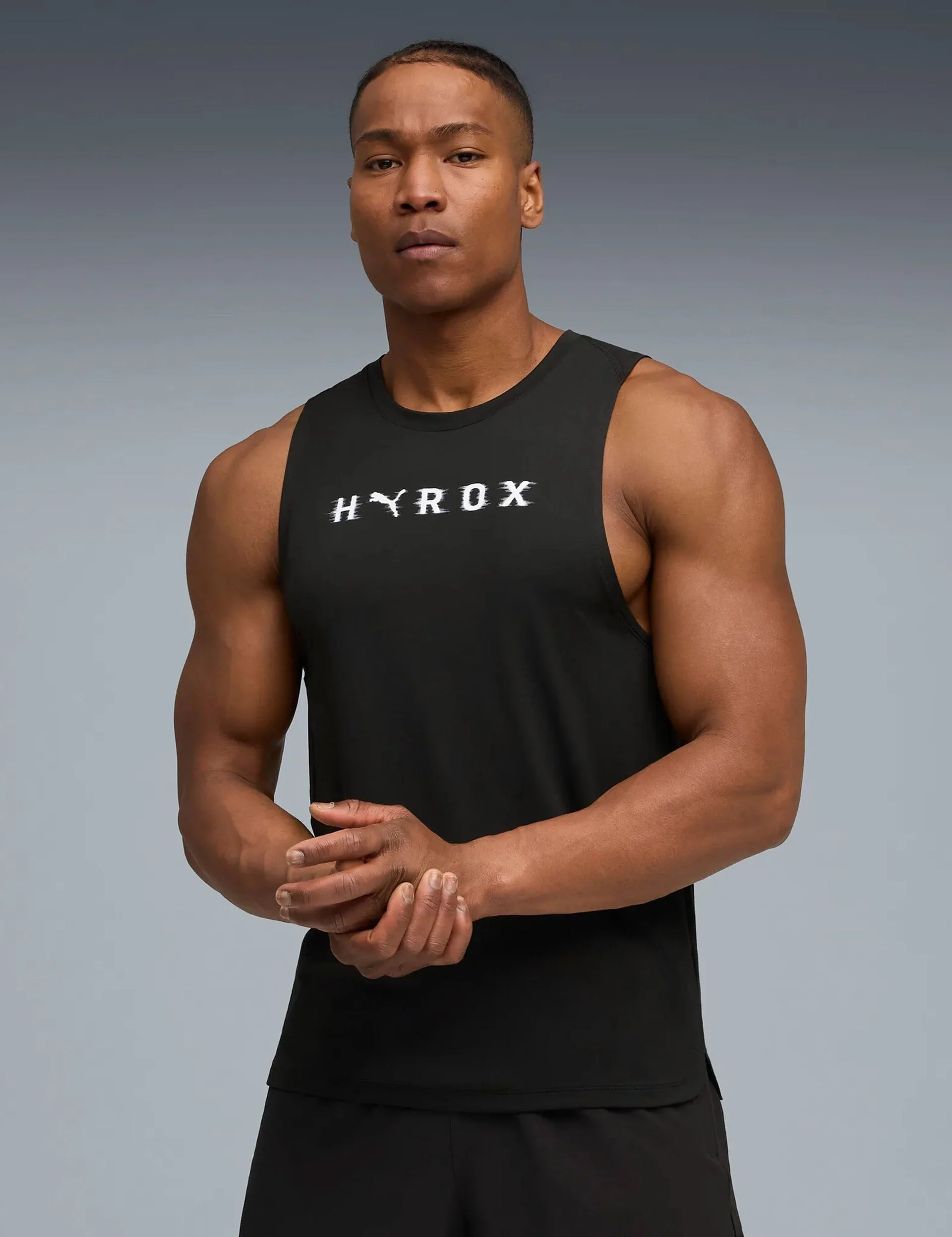 PUMA X HYROX Cloudspun Thermoadapt Tank - Black