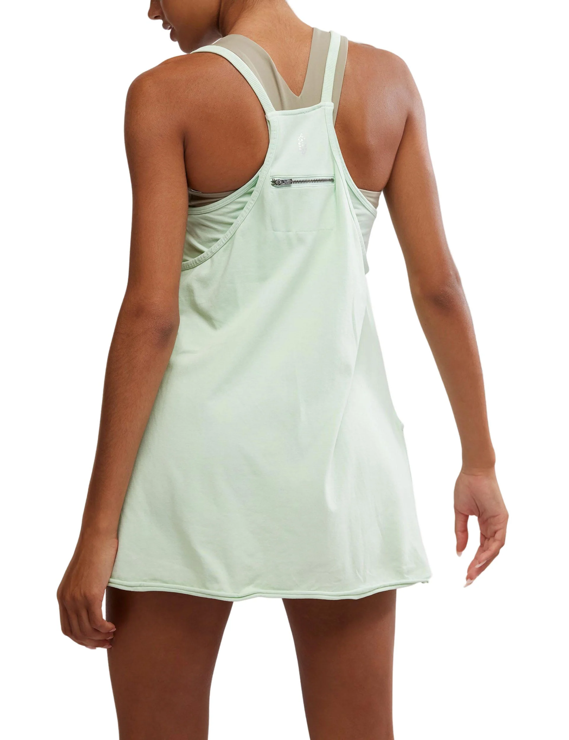 Hot Shot Mini Dress - Pistachio