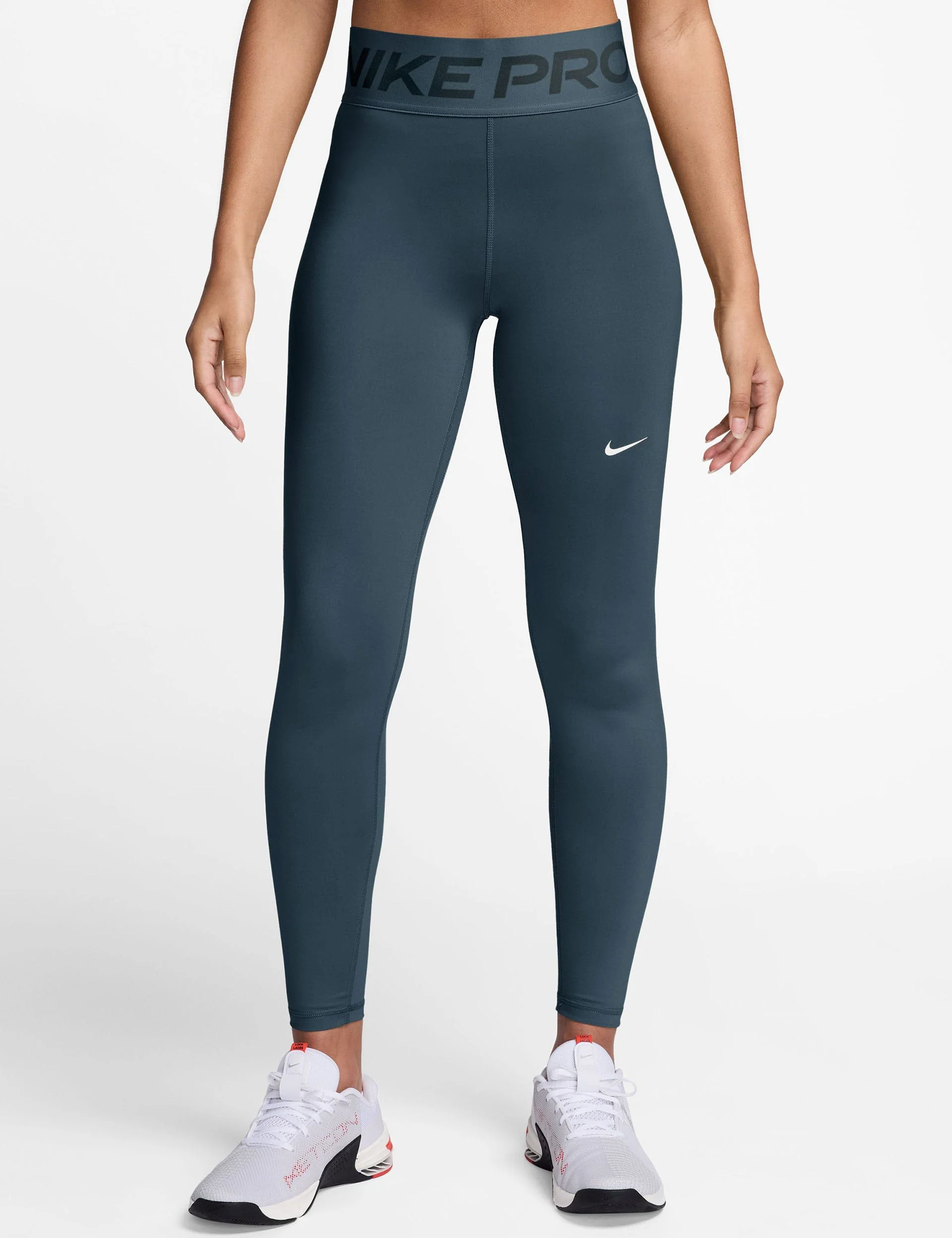 Pro Sculpt High Waisted Leggings - Armory Navy/White