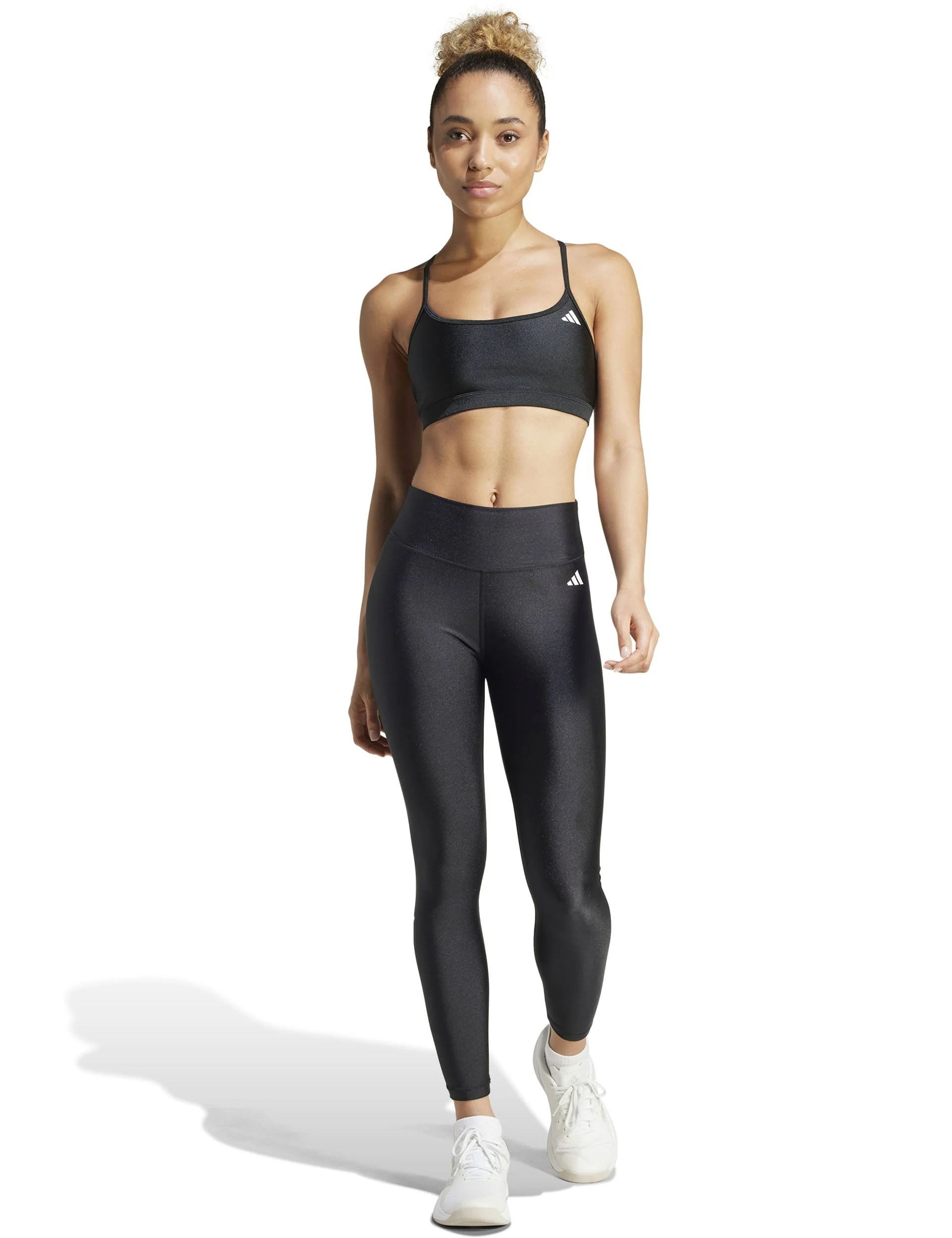 Optime Essentials Shine 7/8 Leggings - Black